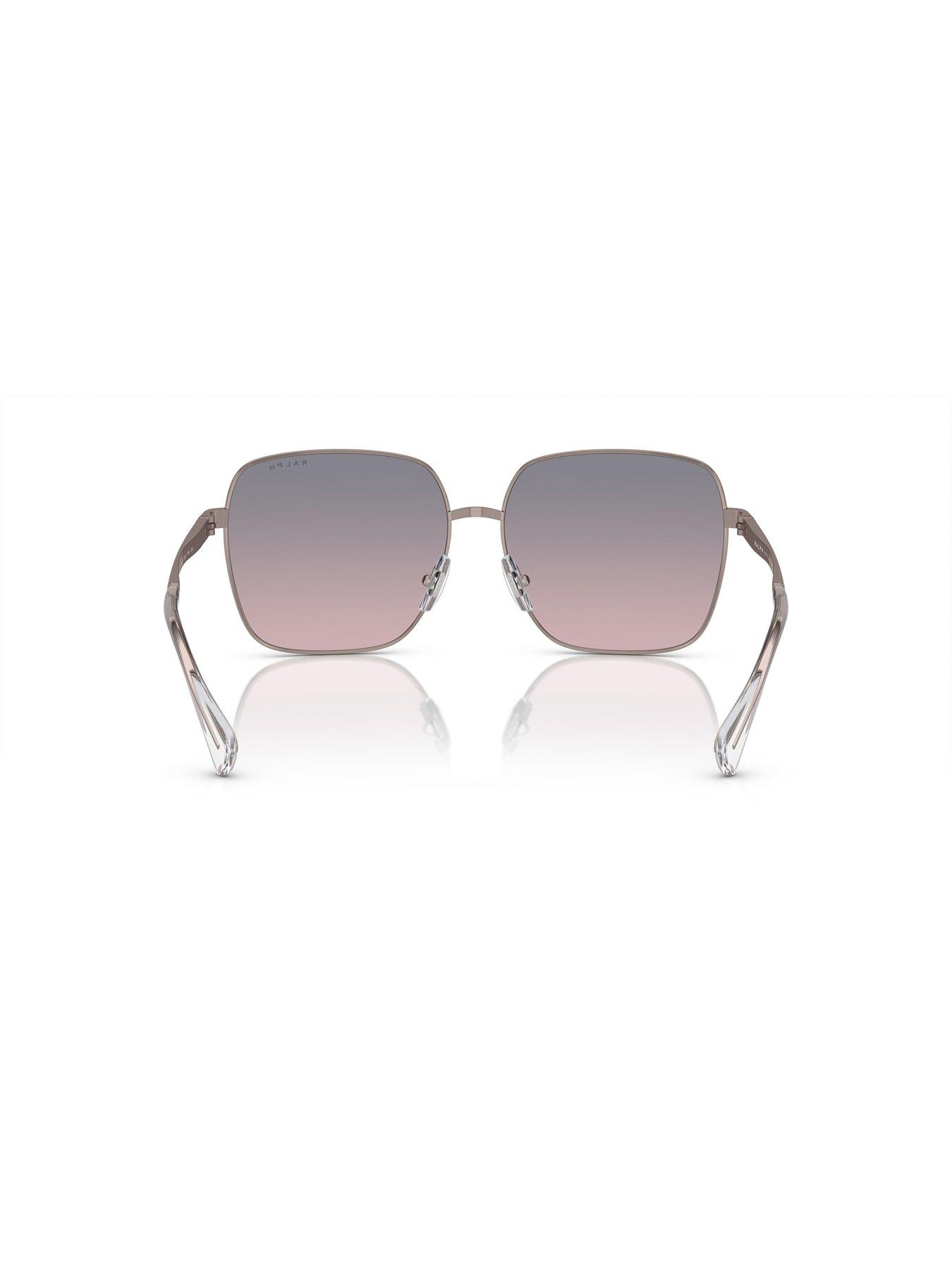 Image 4 of 4 of Ralph 0Ra4142 Square Sunglasses - Silver