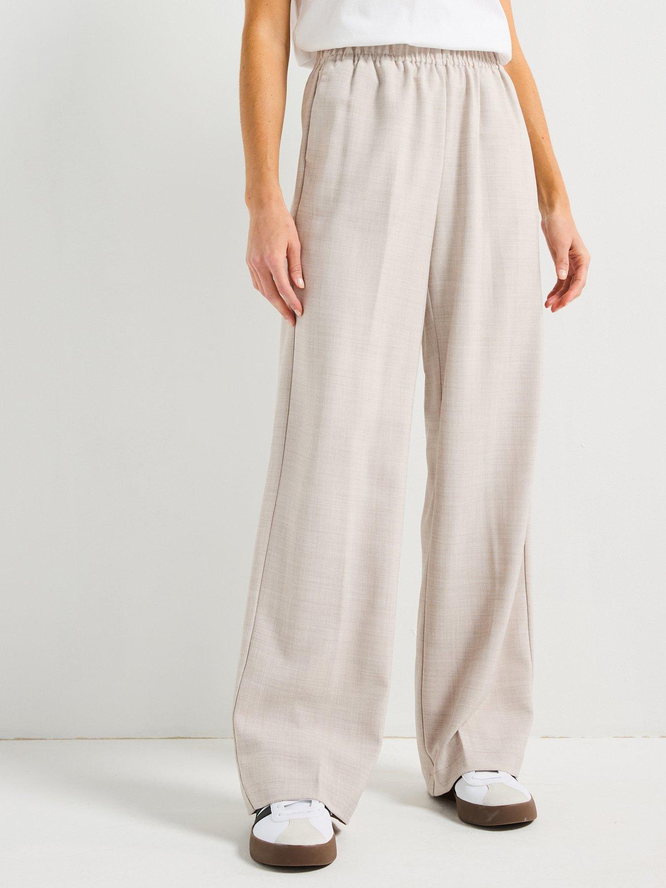 vero-moda-high-rise-loose-trouser-grey