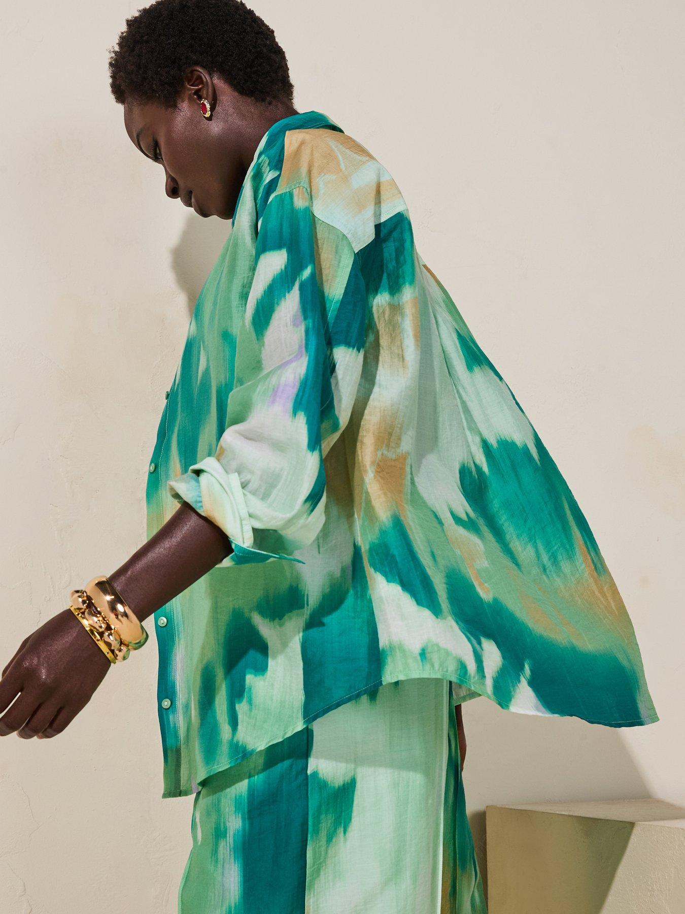  image of rouge-long-sleeve-shirt-multi