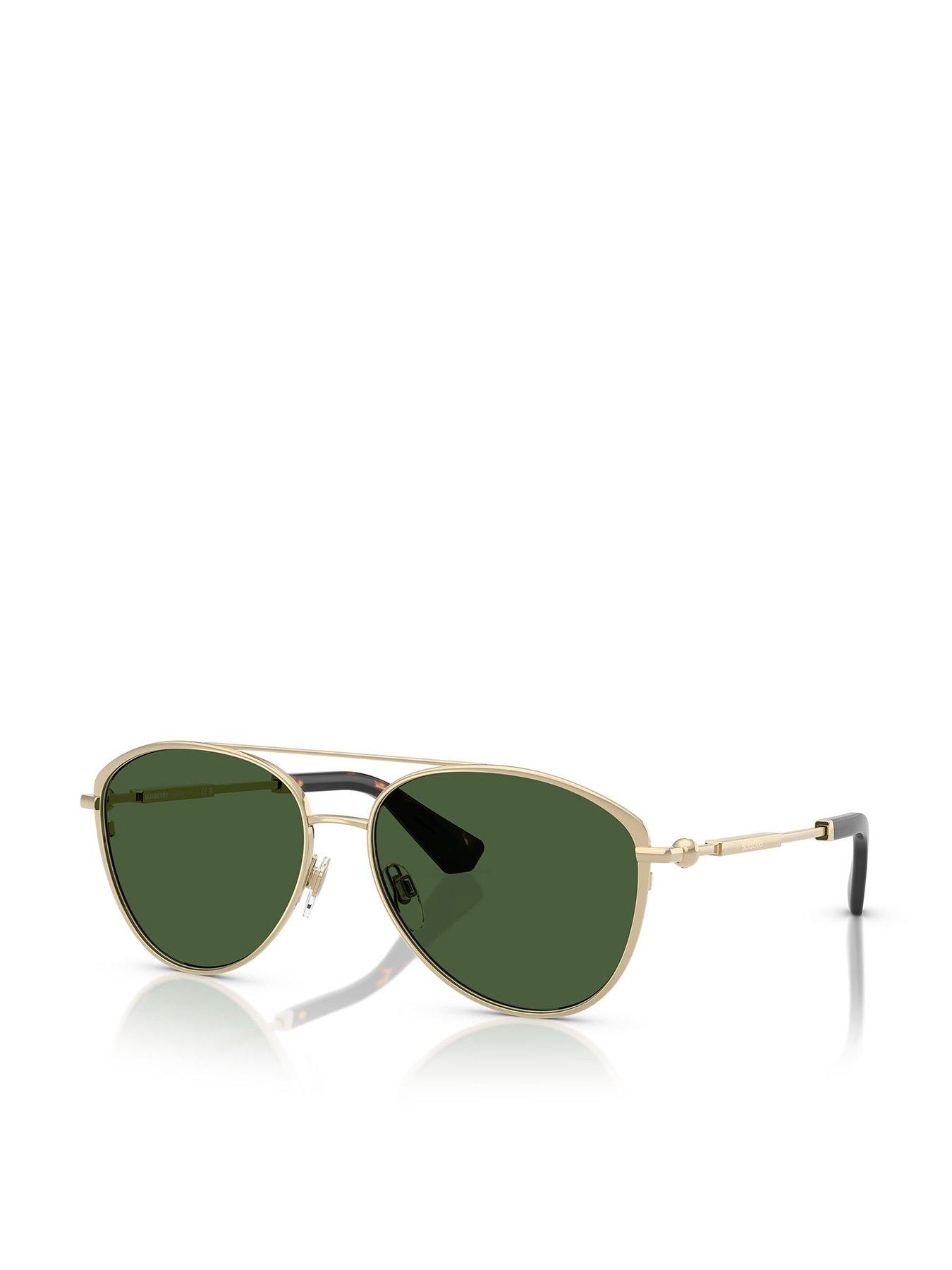 burberry-0be3157-pilot-sunglasses-gold