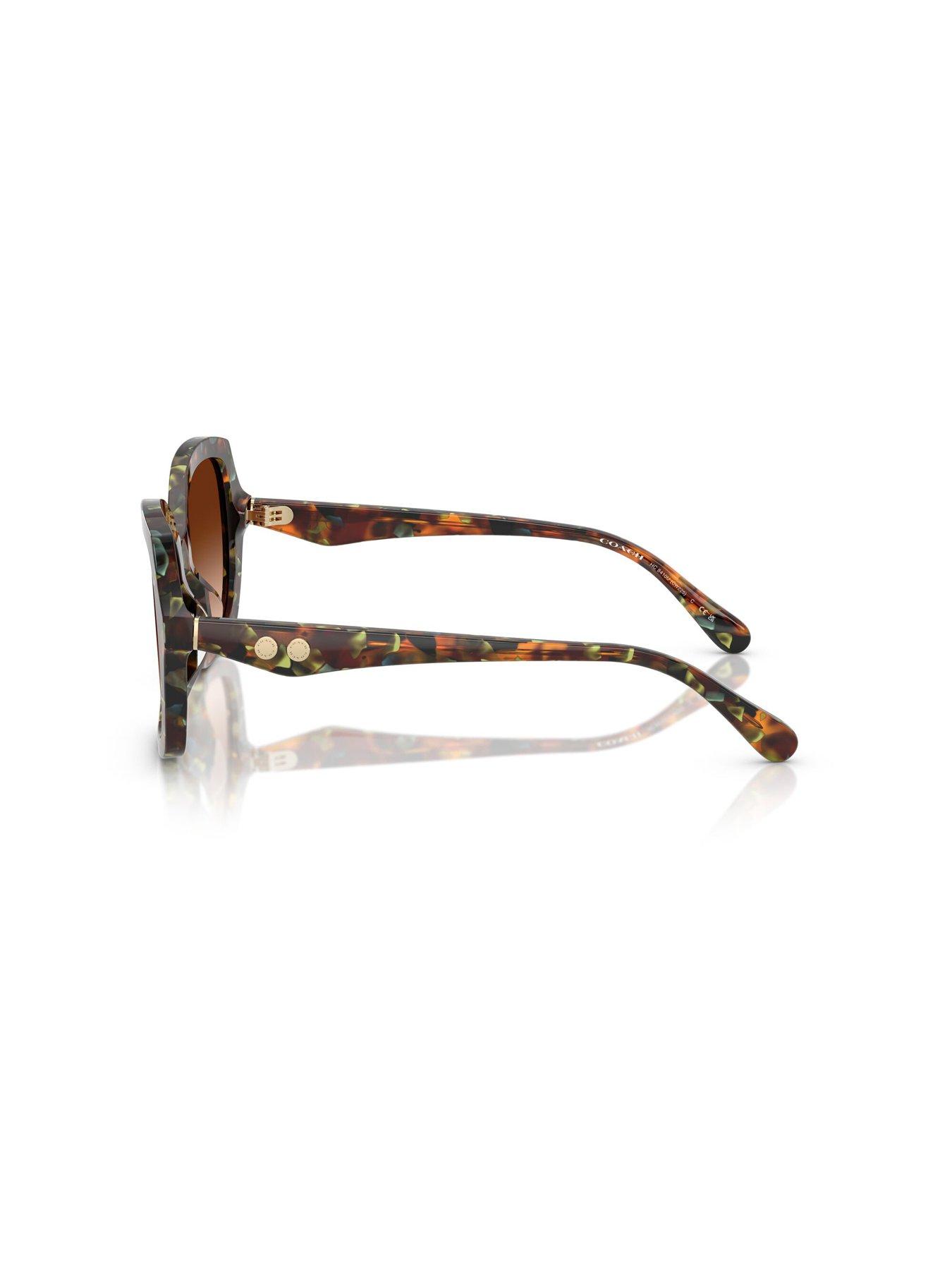Image 2 of 4 of COACH Butterfly Sunglasses