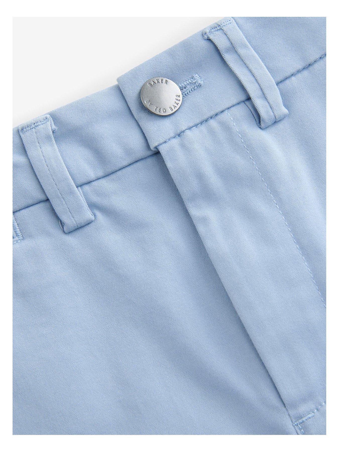  image of ted-baker-boys-chino-shorts-blue