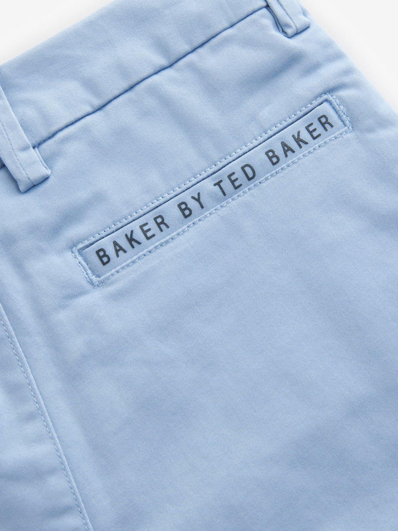  image of ted-baker-boys-chino-shorts-blue