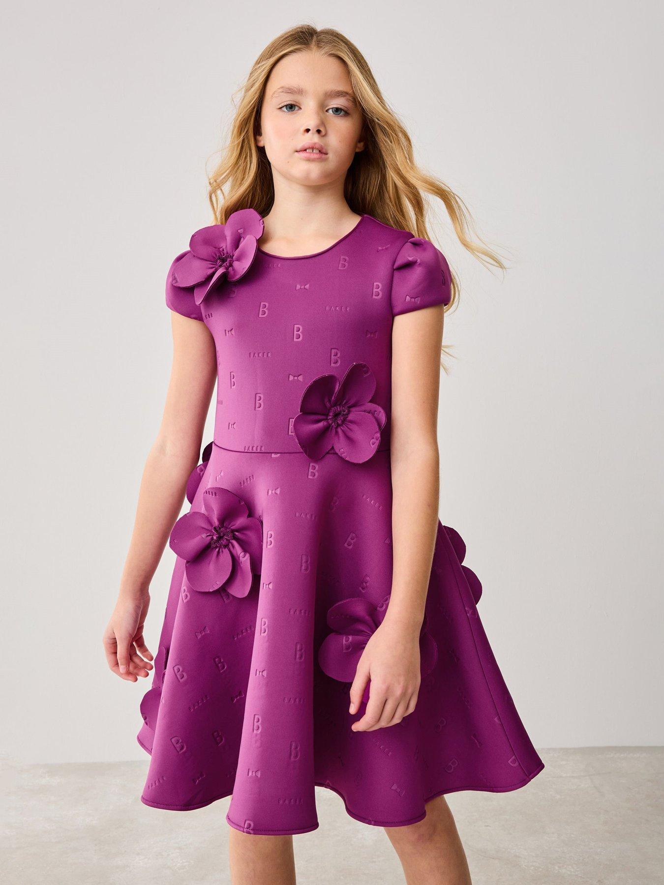  image of ted-baker-dress-purple