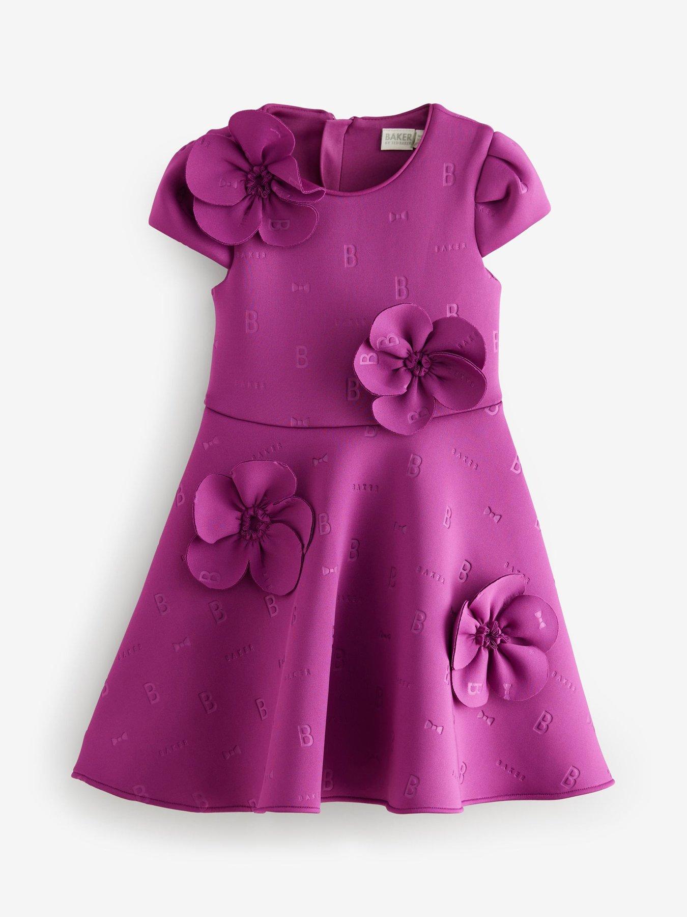  image of ted-baker-dress-purple