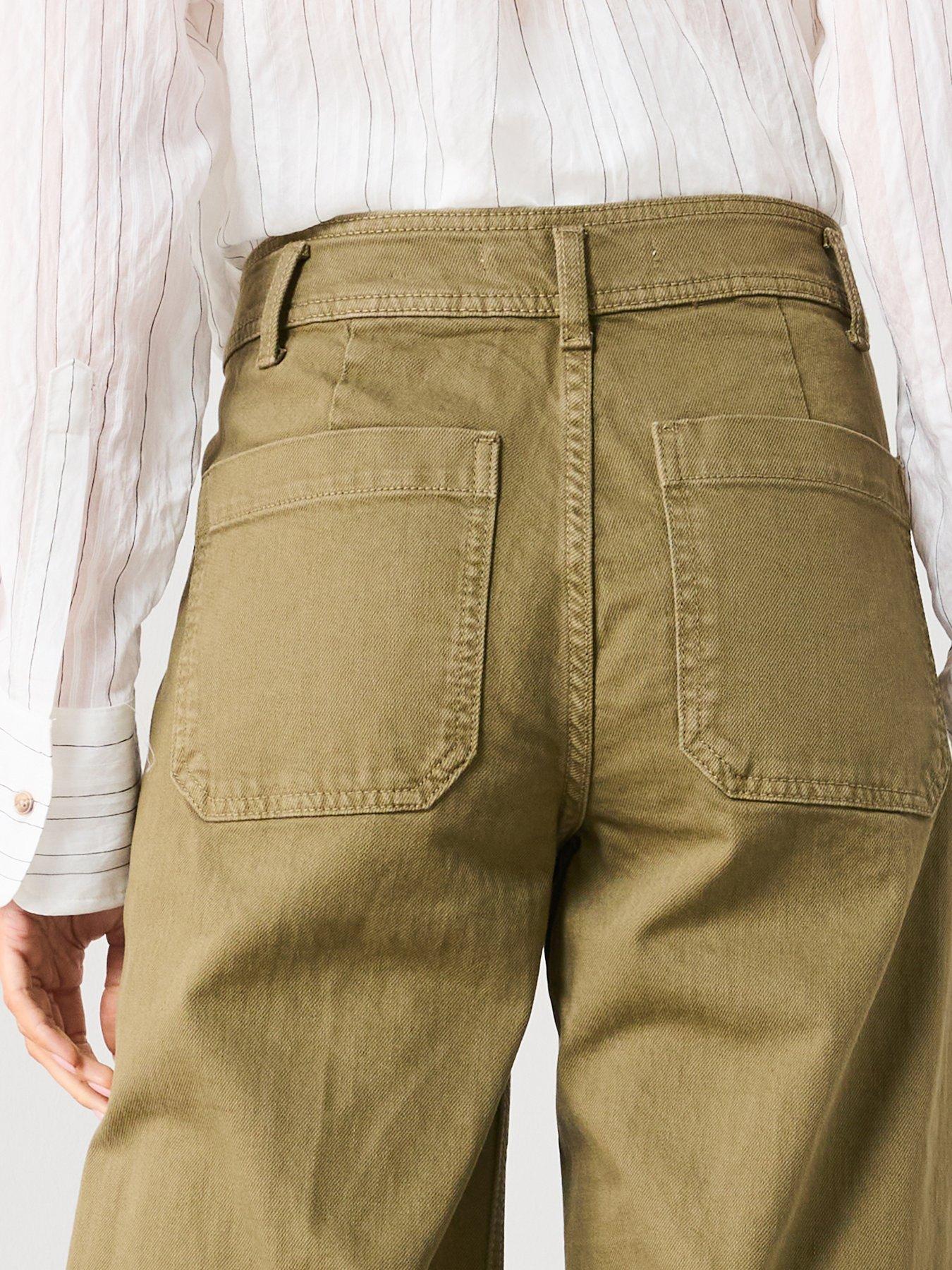  image of mango-wideleg-jeans-with-pockets