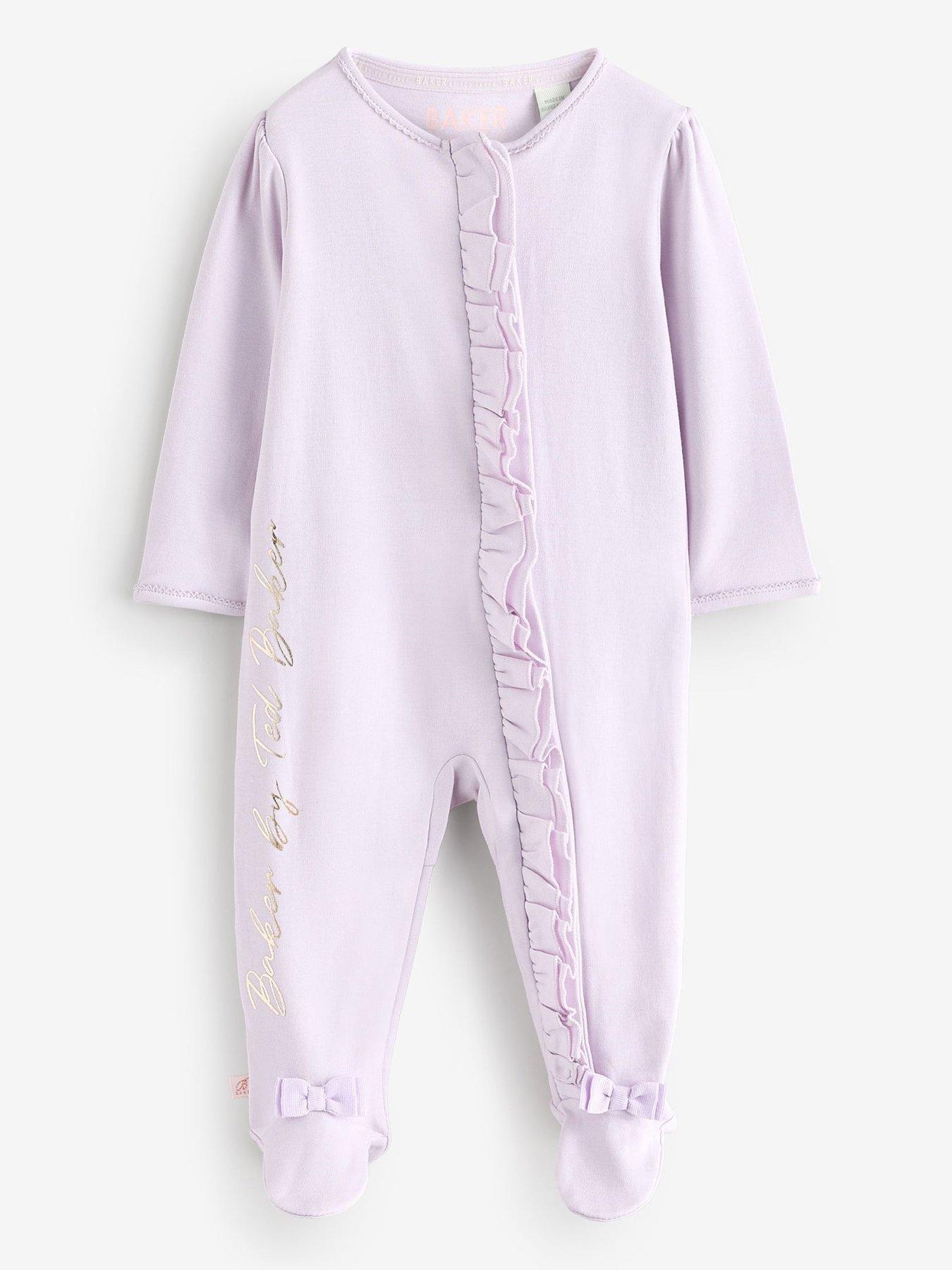  image of ted-baker-baby-girls-sleepsuits-multi