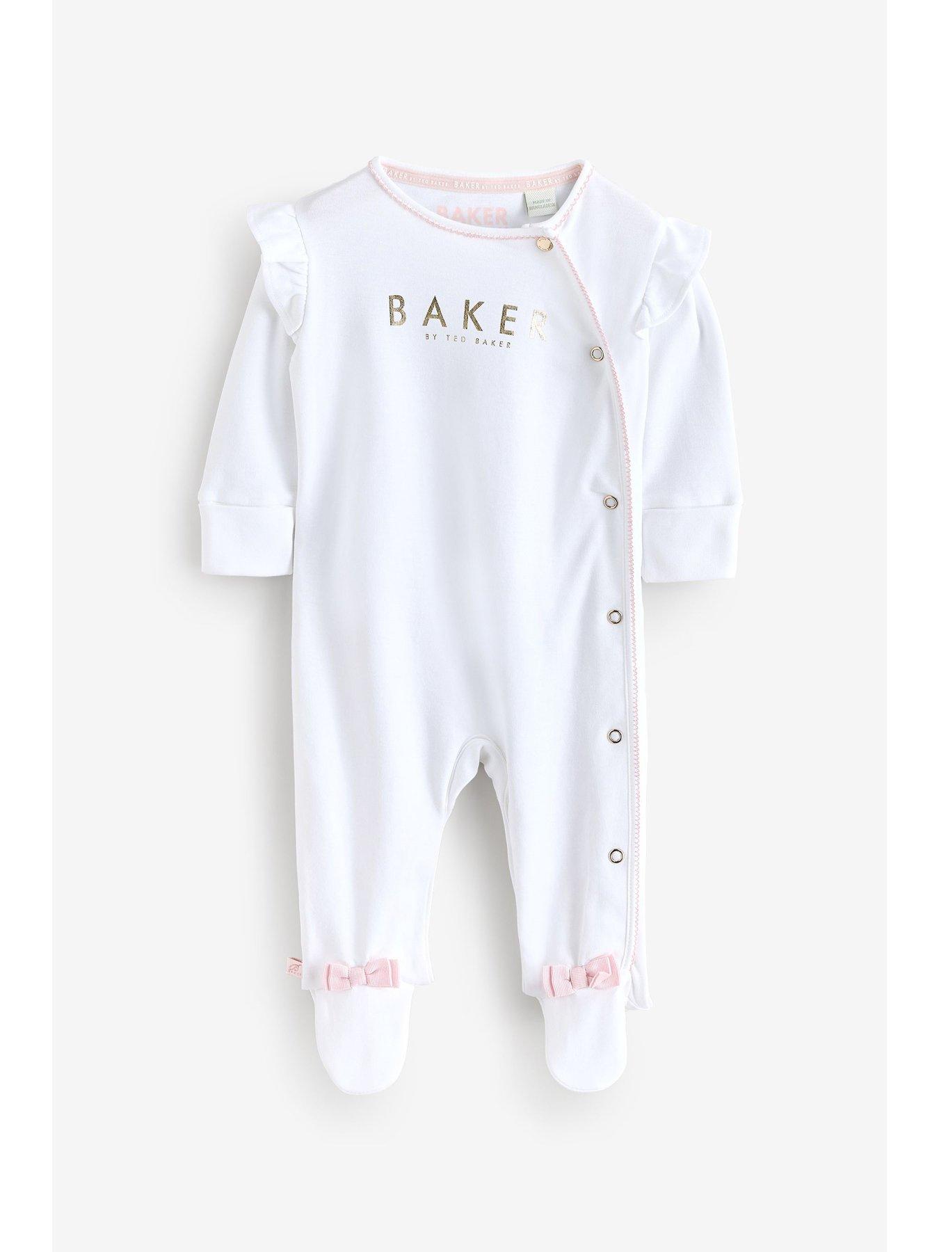  image of ted-baker-baby-girls-sleepsuits-multi