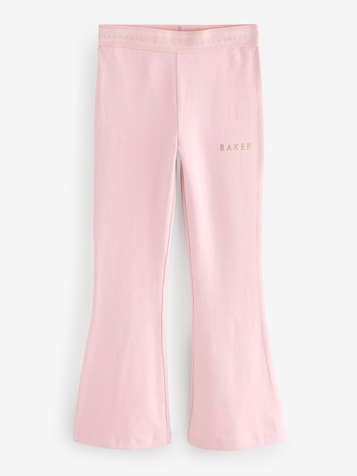  image of ted-baker-girls-2-pack-flared-trousers-multi