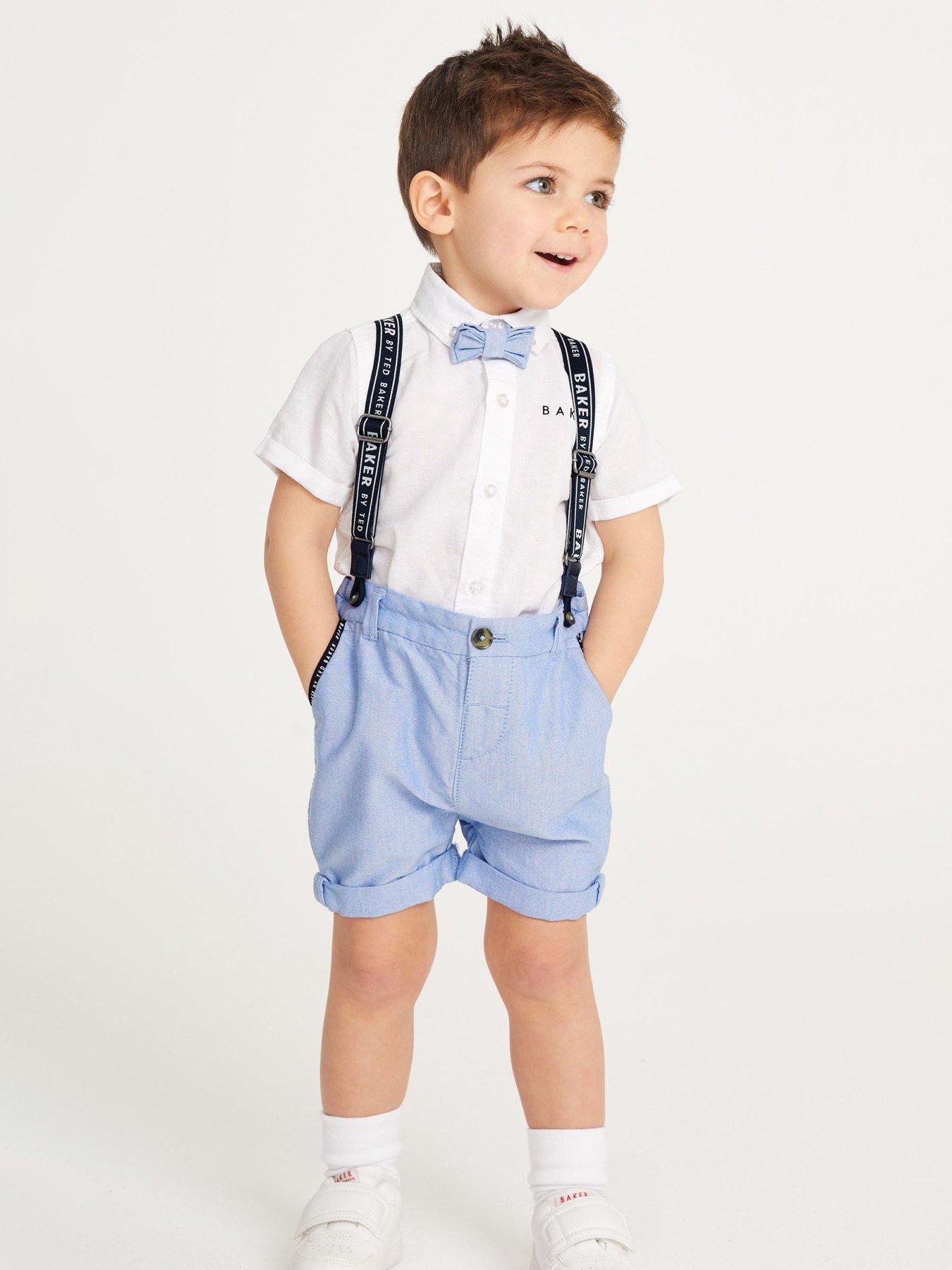 ted-baker-baby-shirts-amp-shorts-set-multi