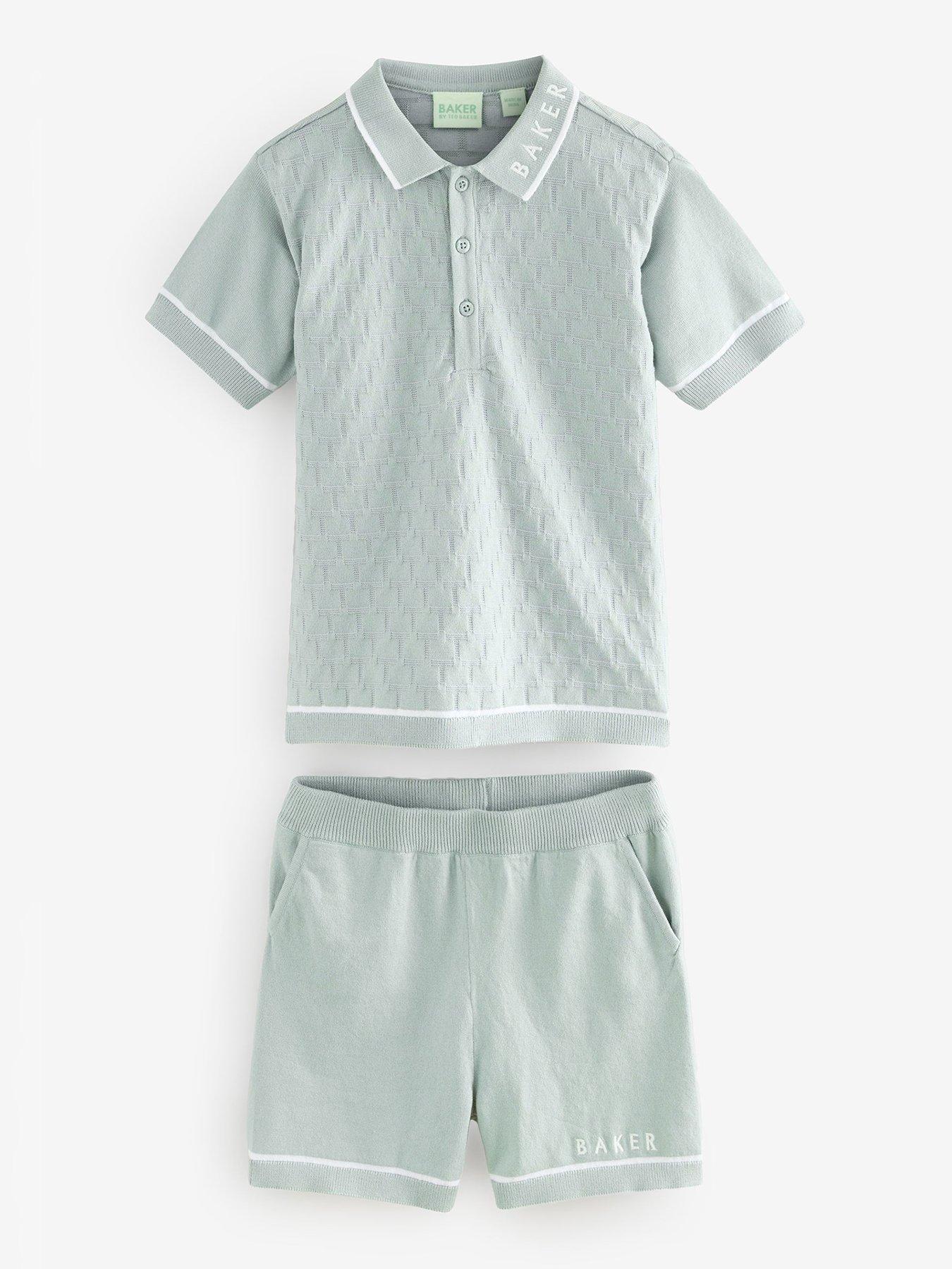 ted-baker-boys-top-amp-short-sets-green