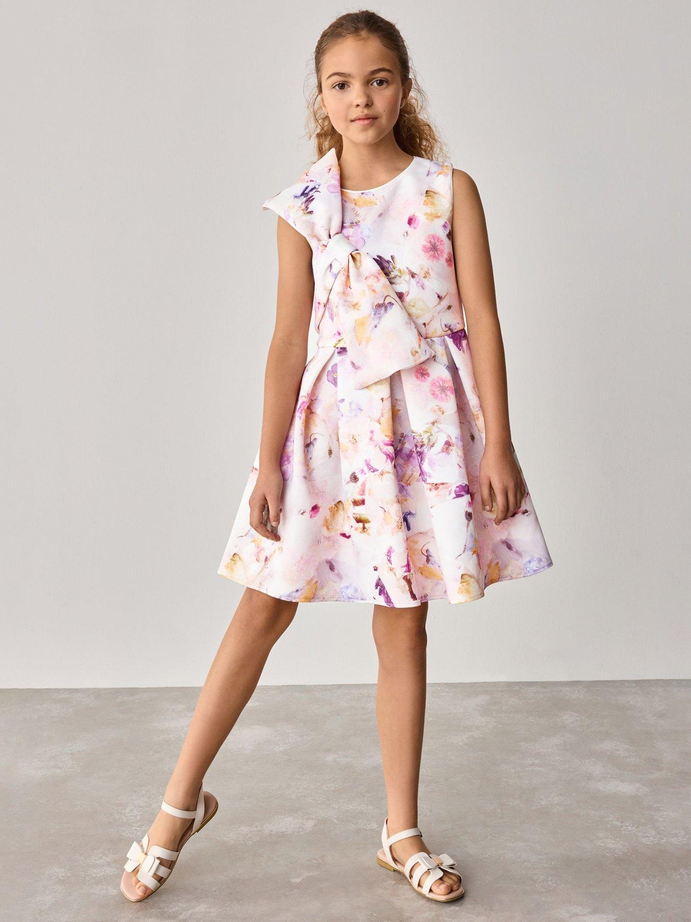 ted-baker-bow-dress-multi