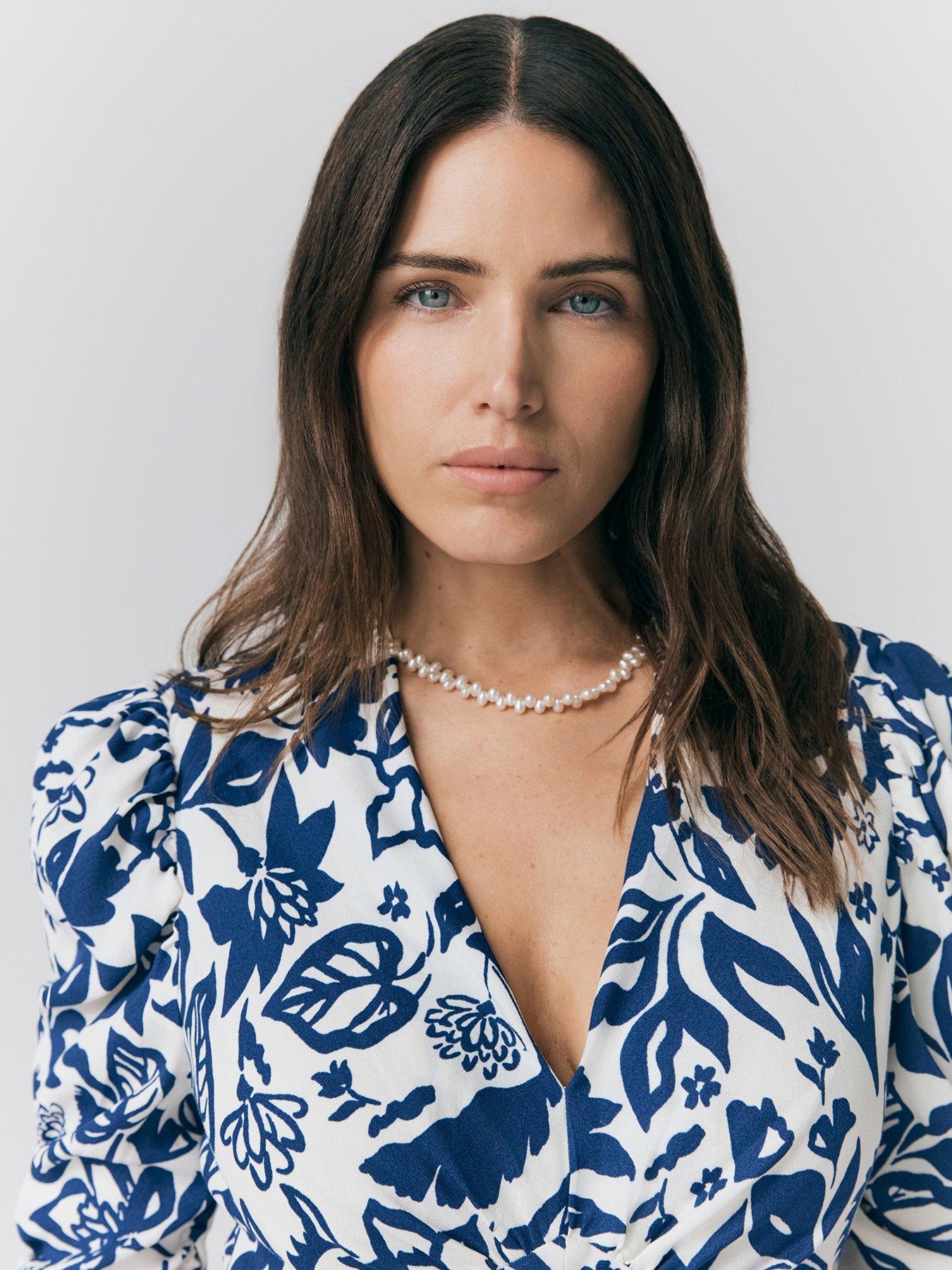 for love and lemons blue river mini dress FOR LOVE & LEMONS Samira Mini Dress In Light Blue – Lusso Di Luna Boutique