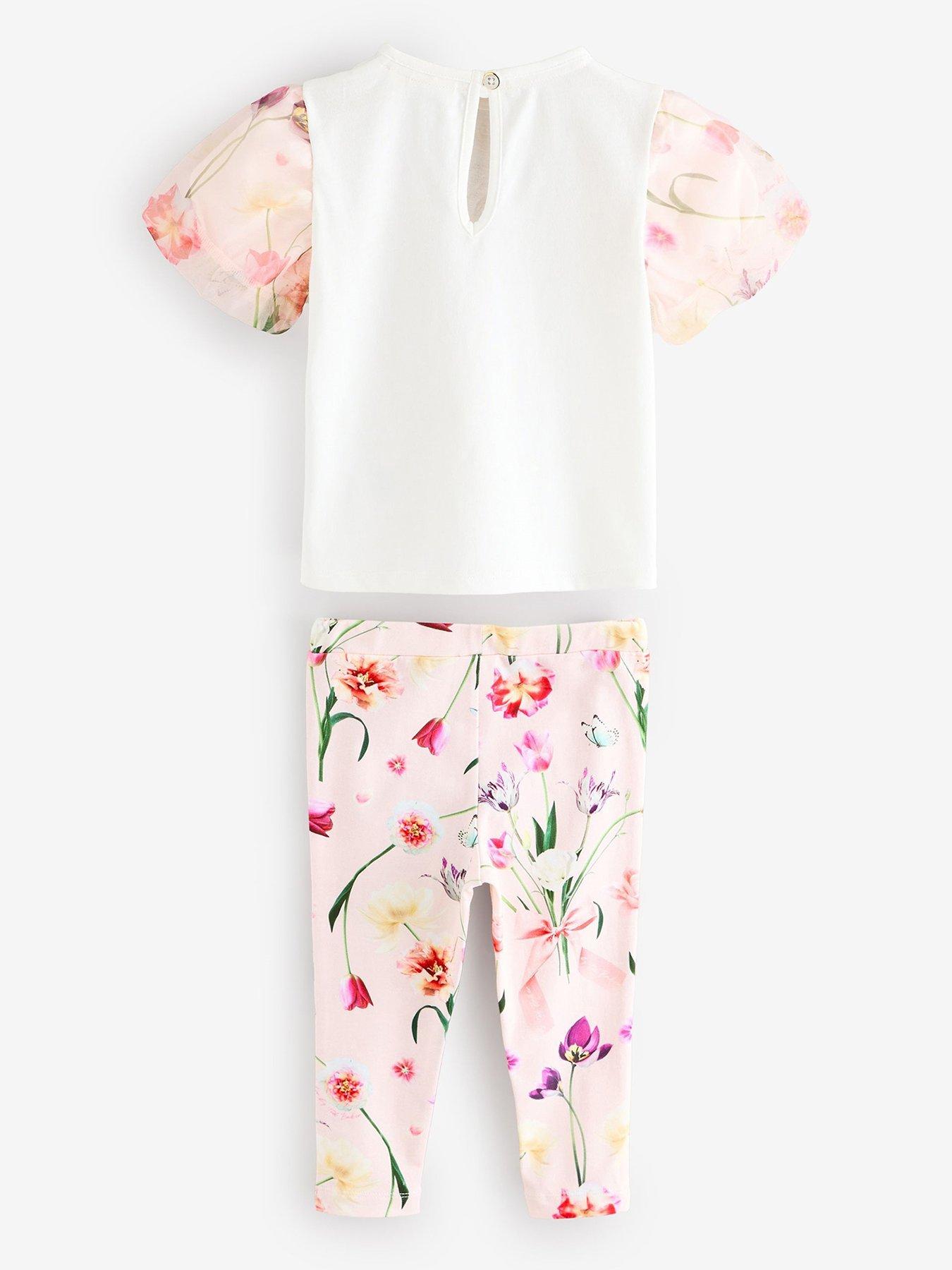  image of ted-baker-top-amp-legging-set-pink