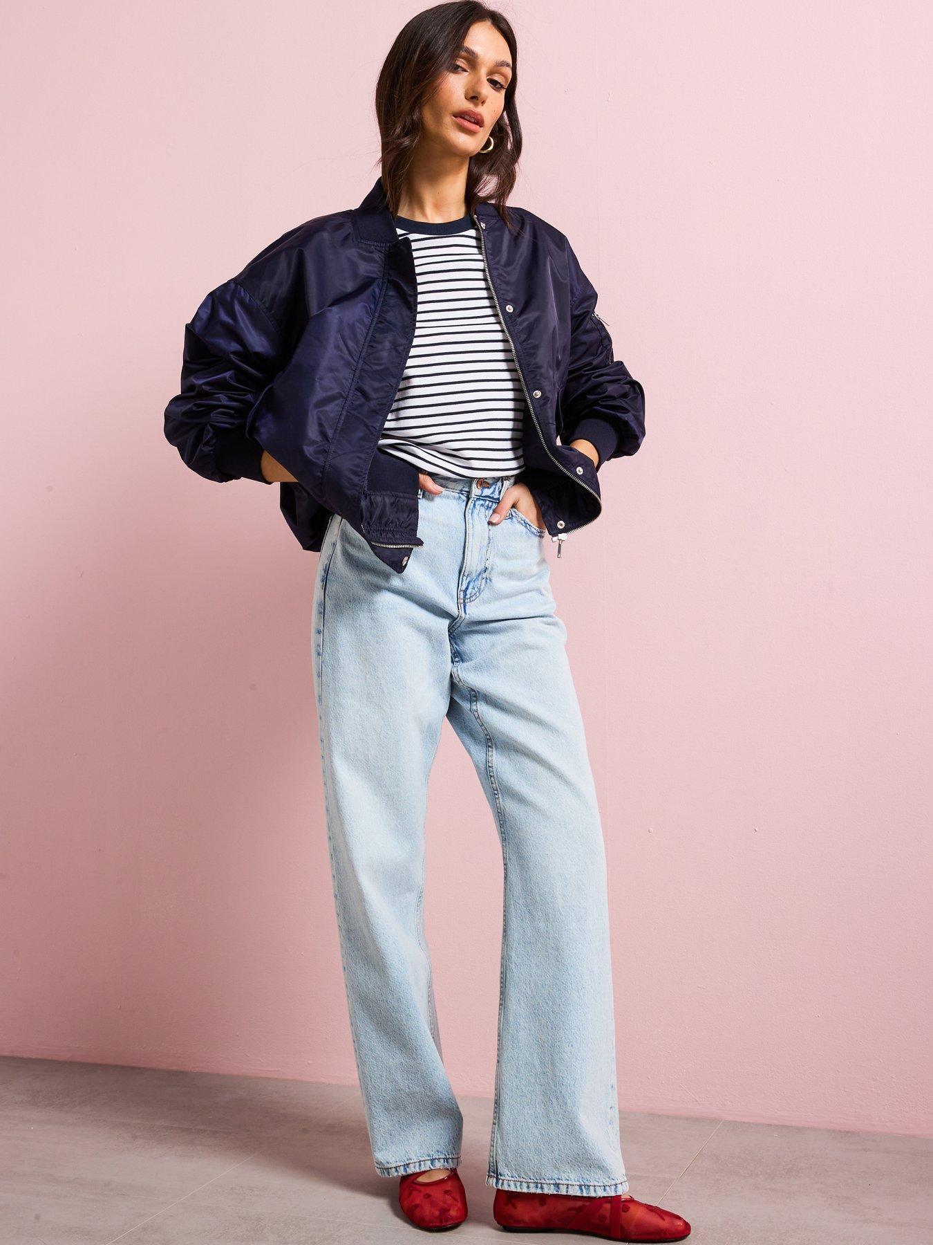  image of mango-striped-short-sleeved-t-shirt-blue
