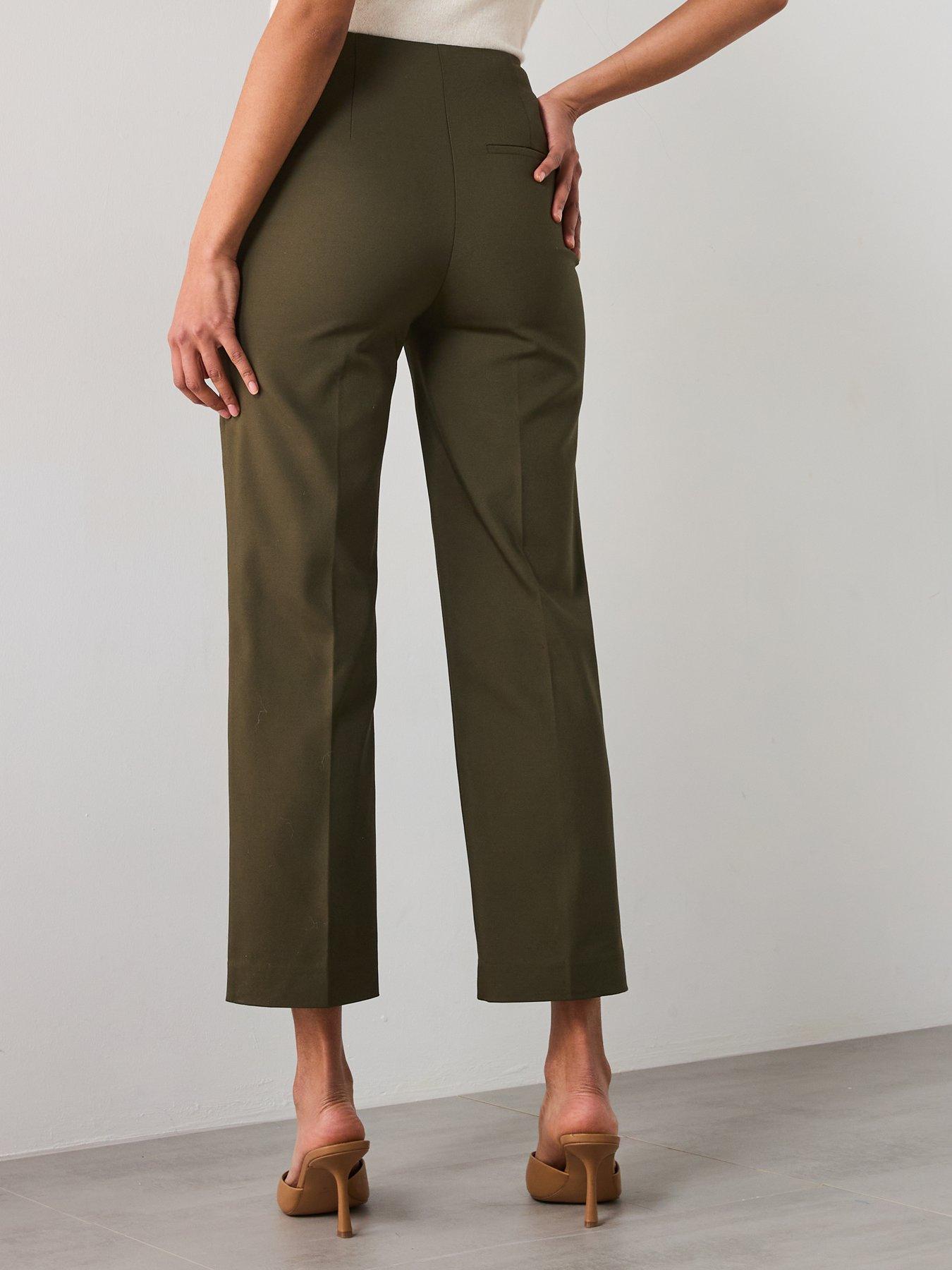  image of mango-straight-trousers-with-jewel-buttons
