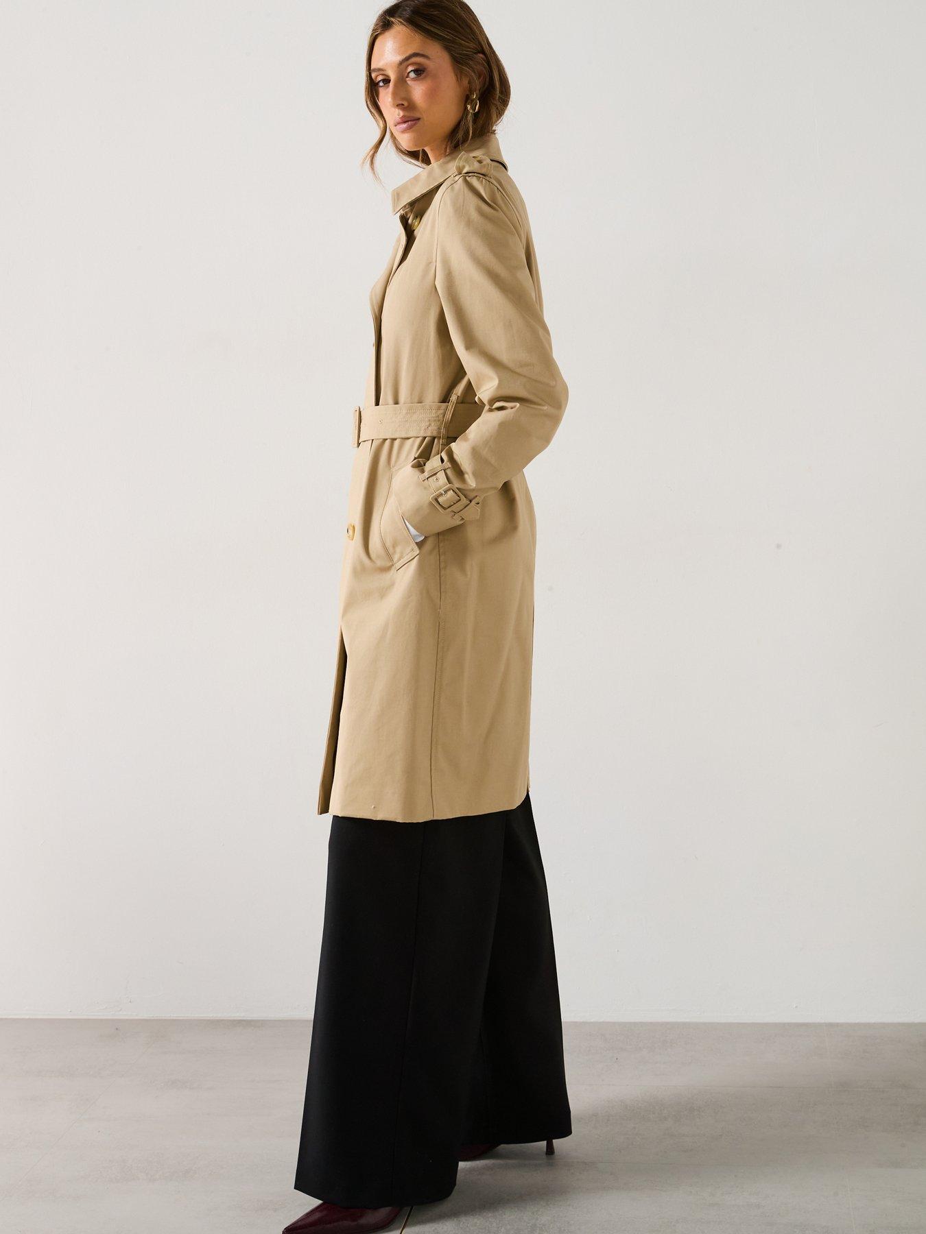  image of mango-classic-trench-coat-with-belt