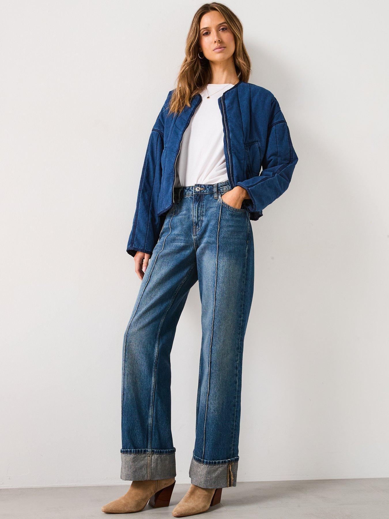  image of mango-zipper-cotton-jacket