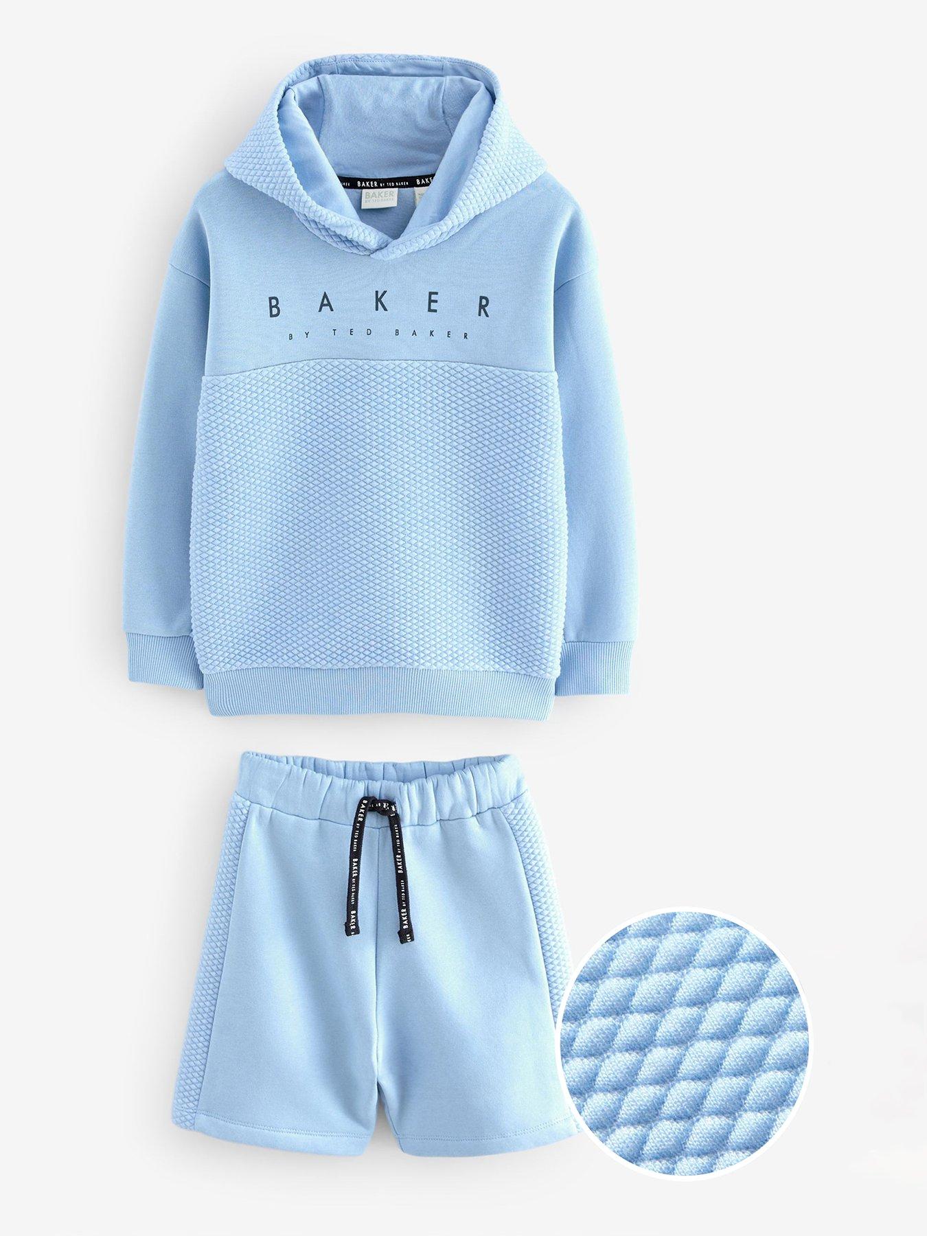 ted-baker-hoodie-amp-short-set-blue