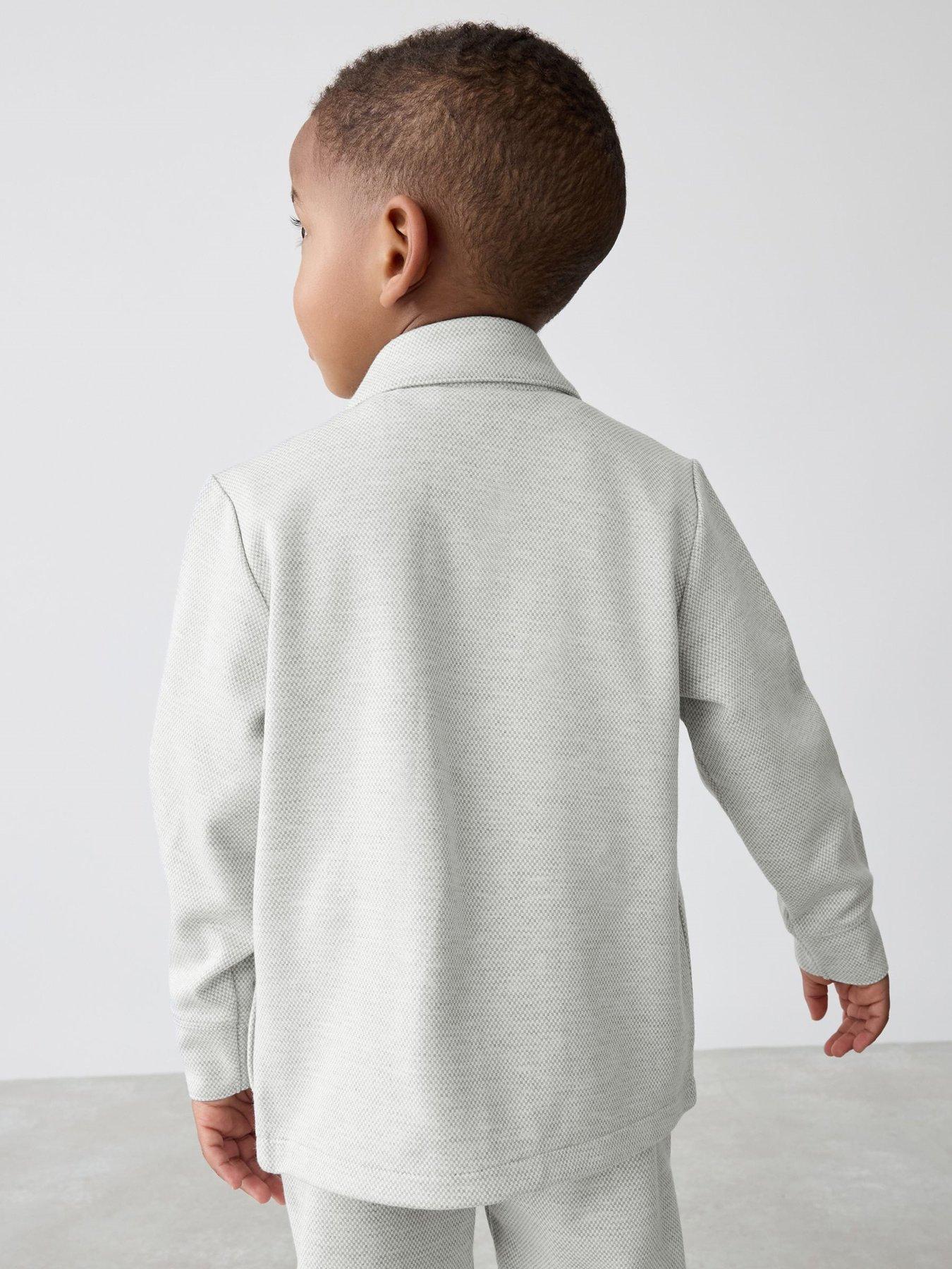  image of ted-baker-jacket-top-amp-trouser-set-grey