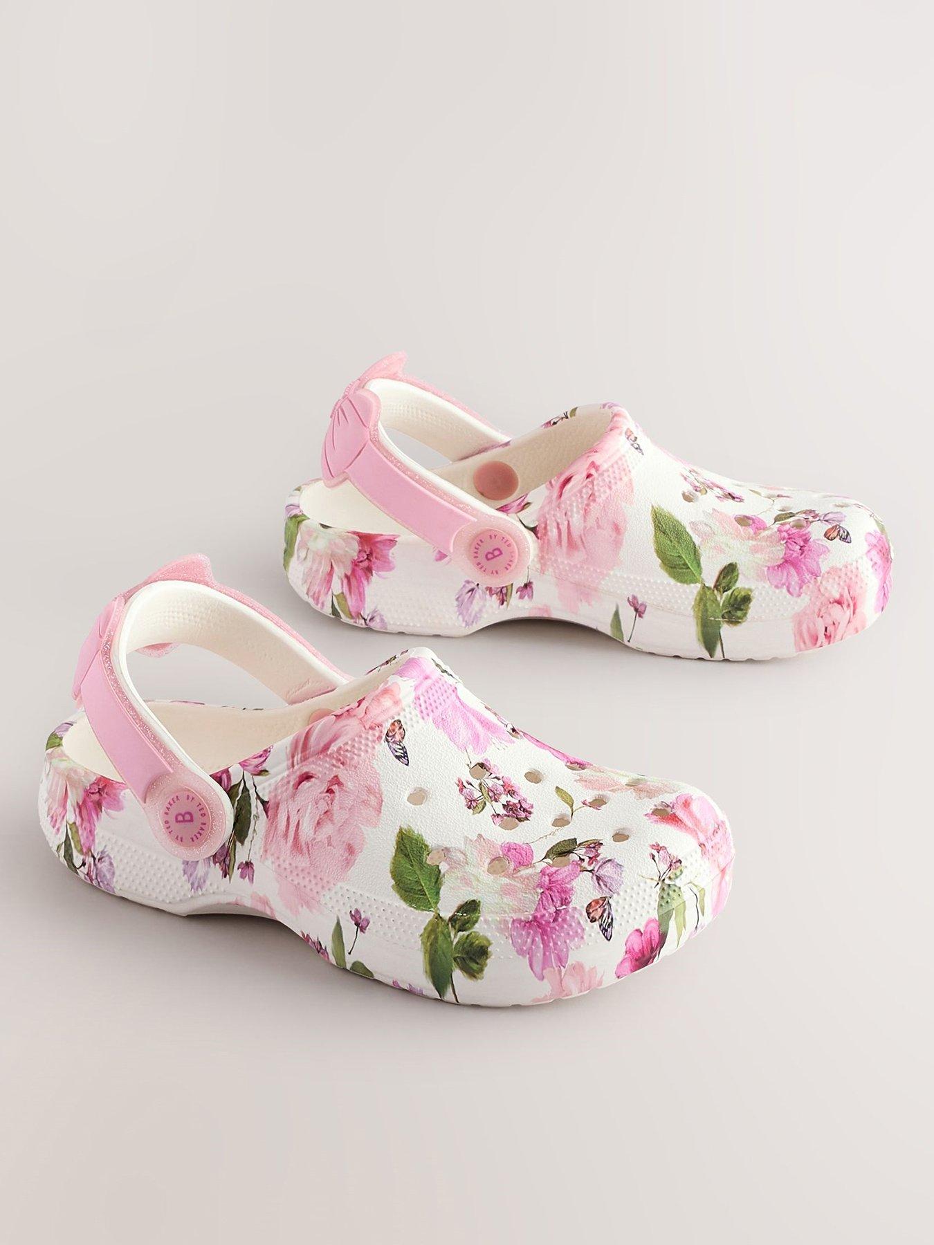 Ted Baker Older Girls Floral Sandal - White