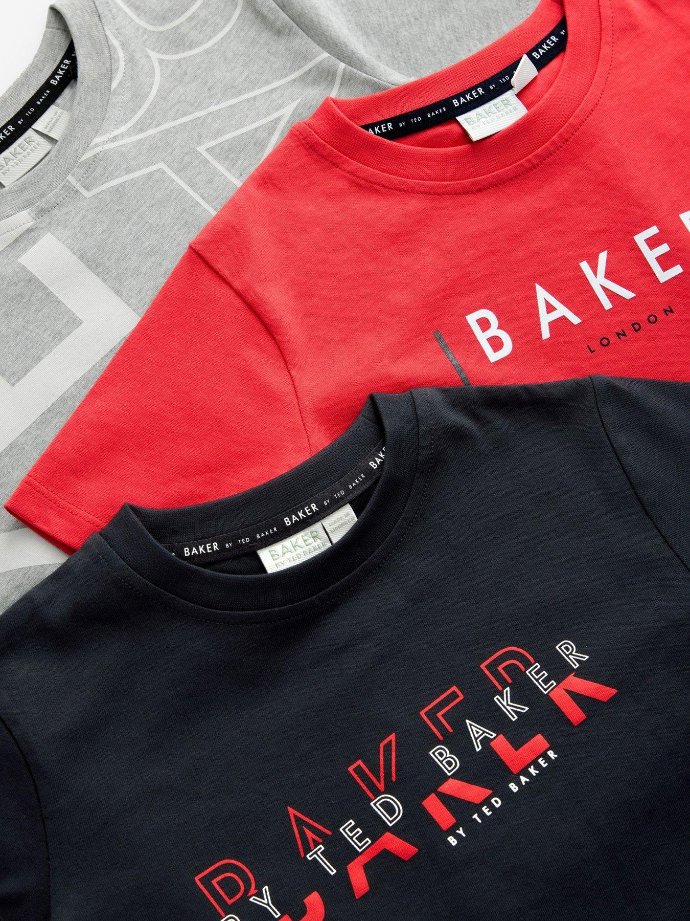  image of ted-baker-graphic-t-shirt-multipack-multi