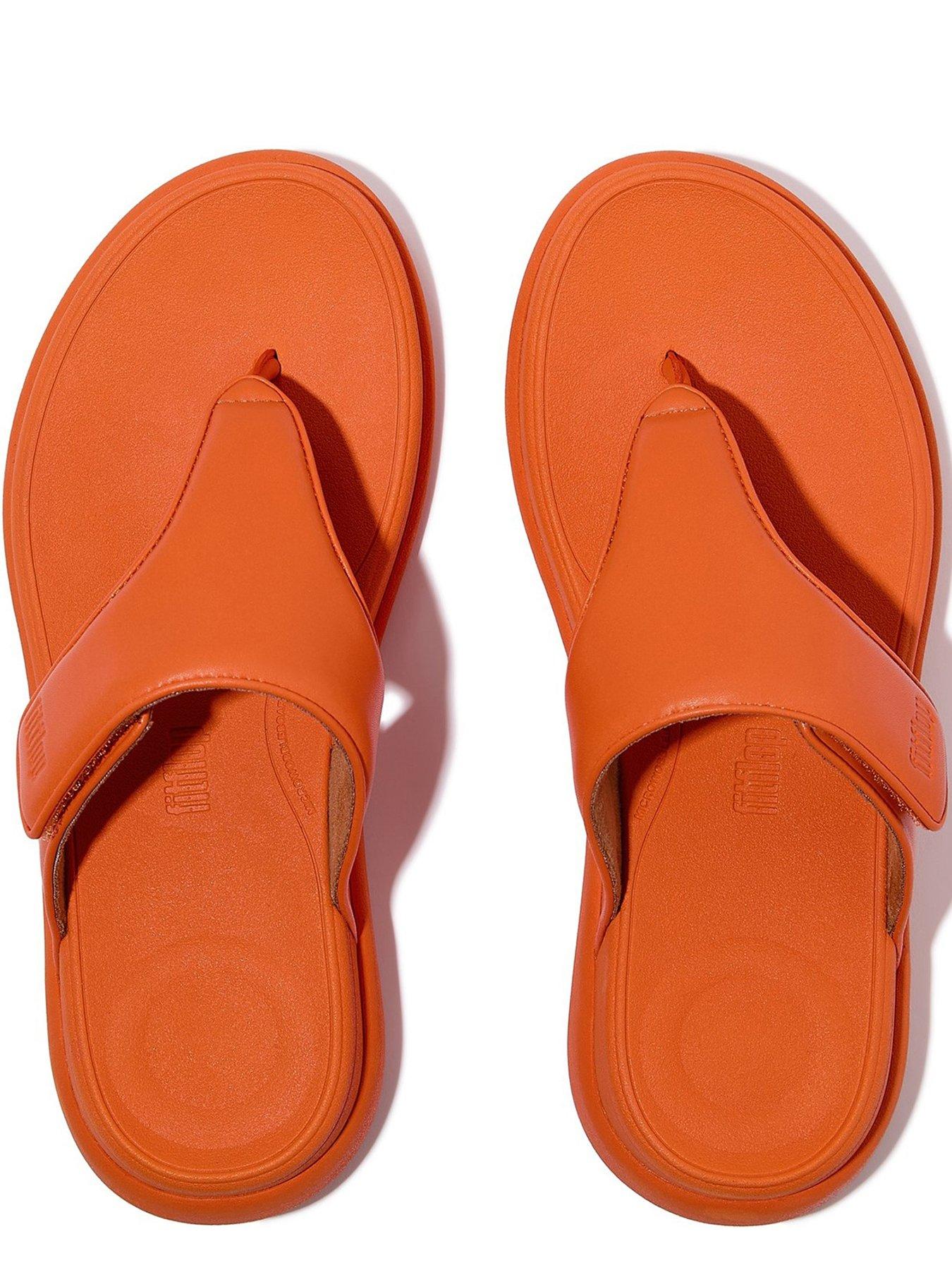  image of fitflop-f-mode-go-toe-post-pu-satsuma
