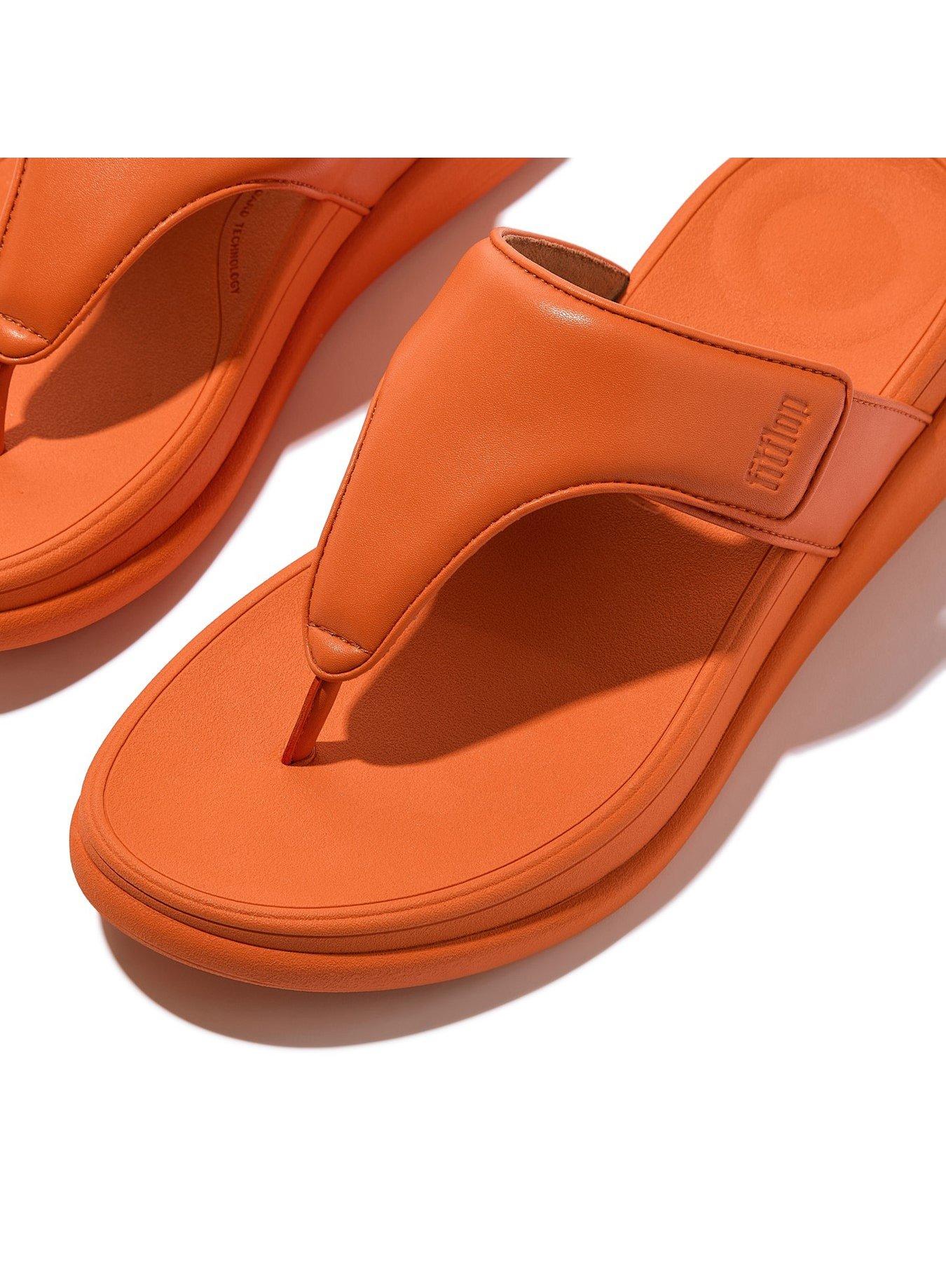  image of fitflop-f-mode-go-toe-post-pu-satsuma