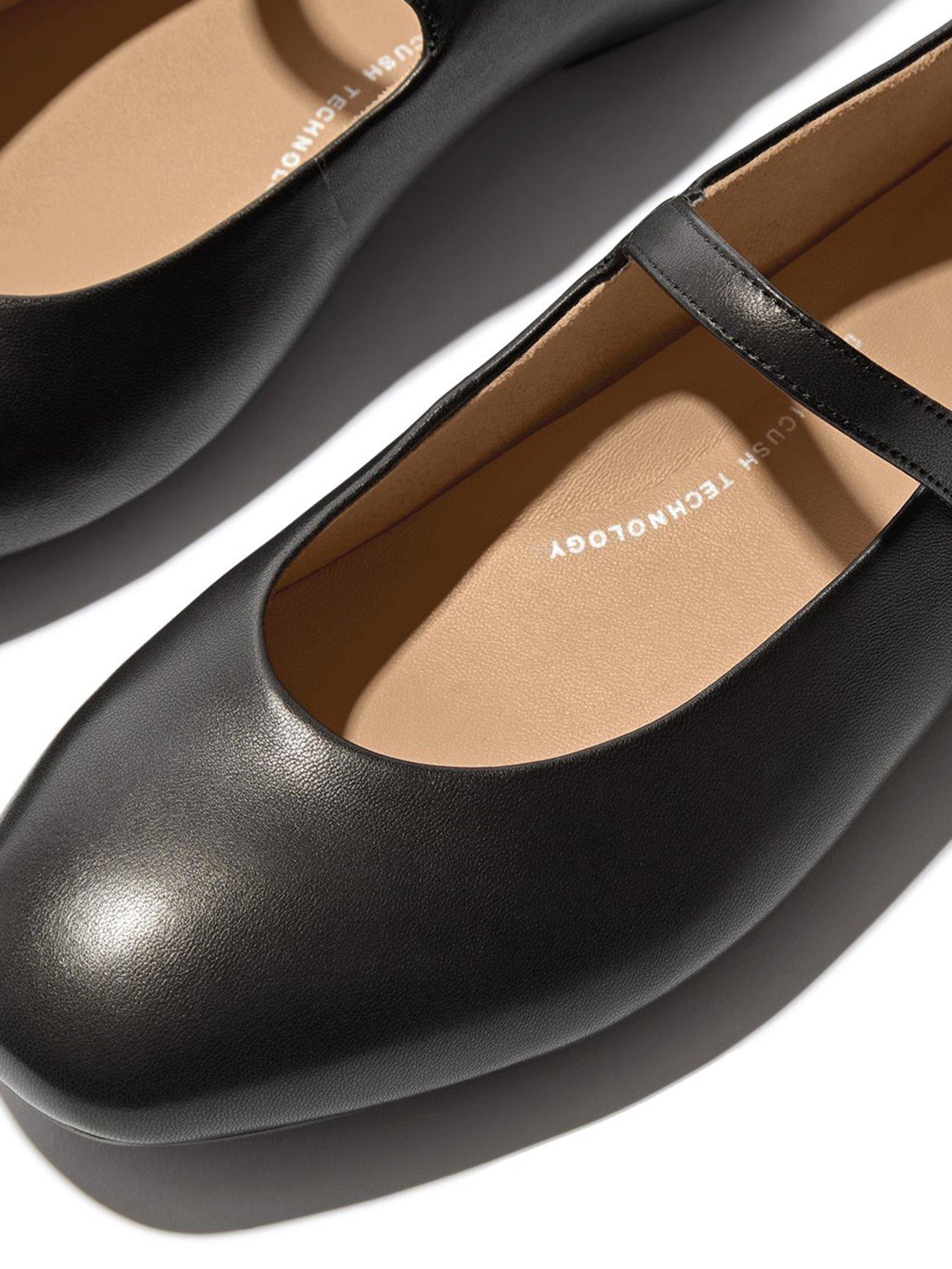 Image 6 of 6 of FitFlop Delicato Mary Jane - Pretty Detail - Black