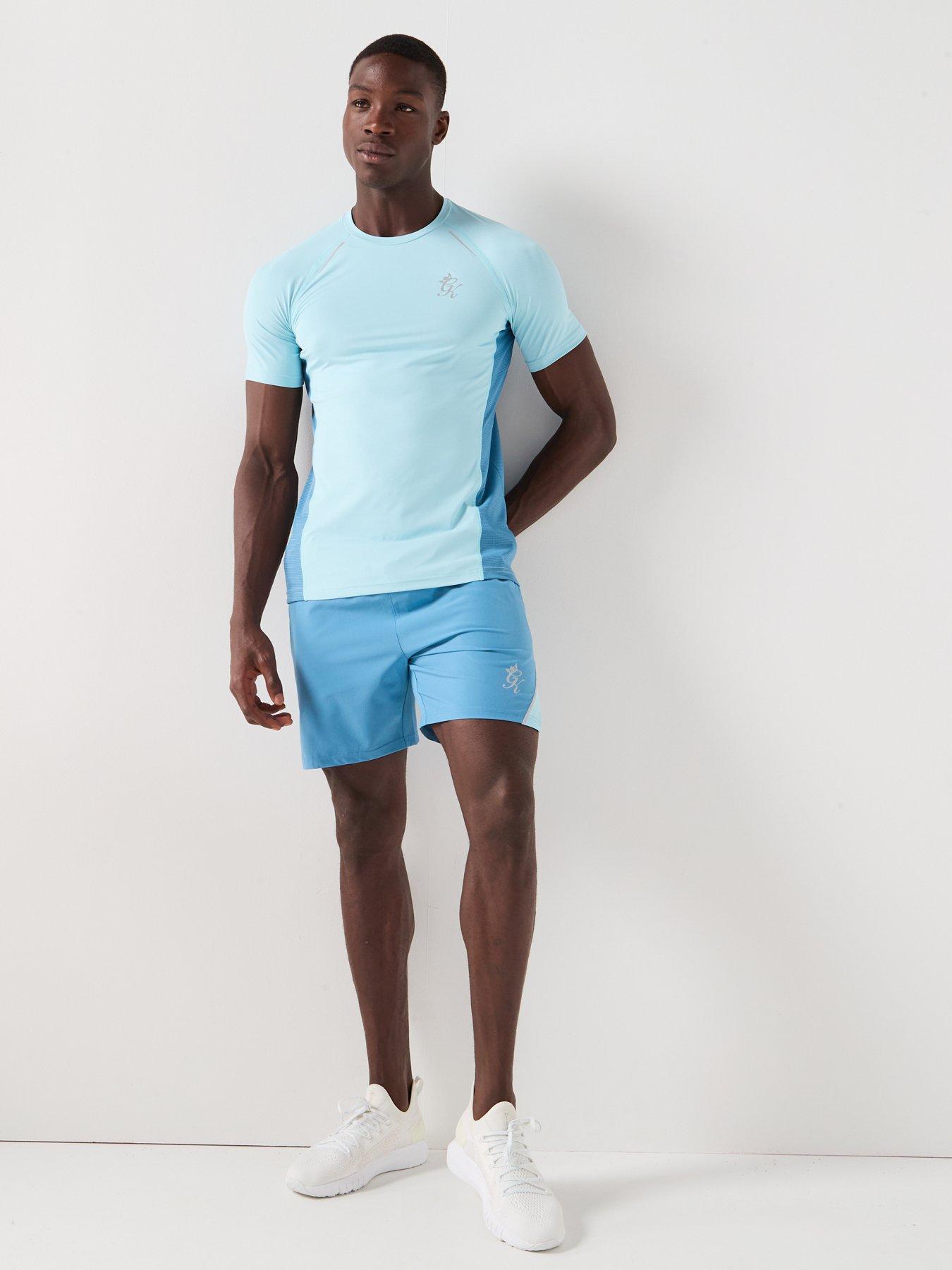 Image 3 of 4 of Gym King Men's Flex 20 T-Shirt - Blue