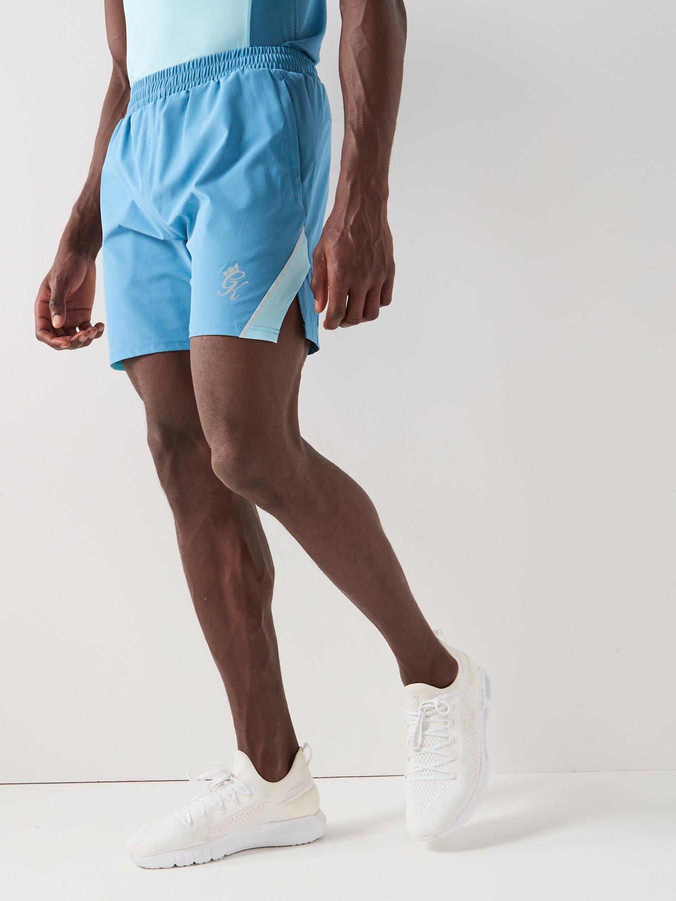 Image 1 of 5 of Gym King Men's Flex 20 Short - Blue