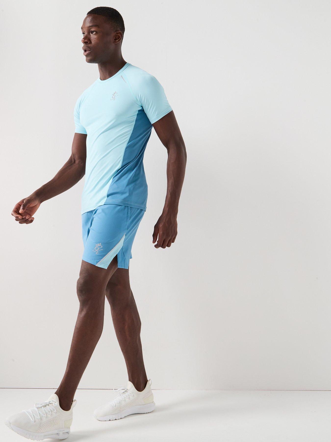 Image 3 of 5 of Gym King Men's Flex 20 Short - Blue