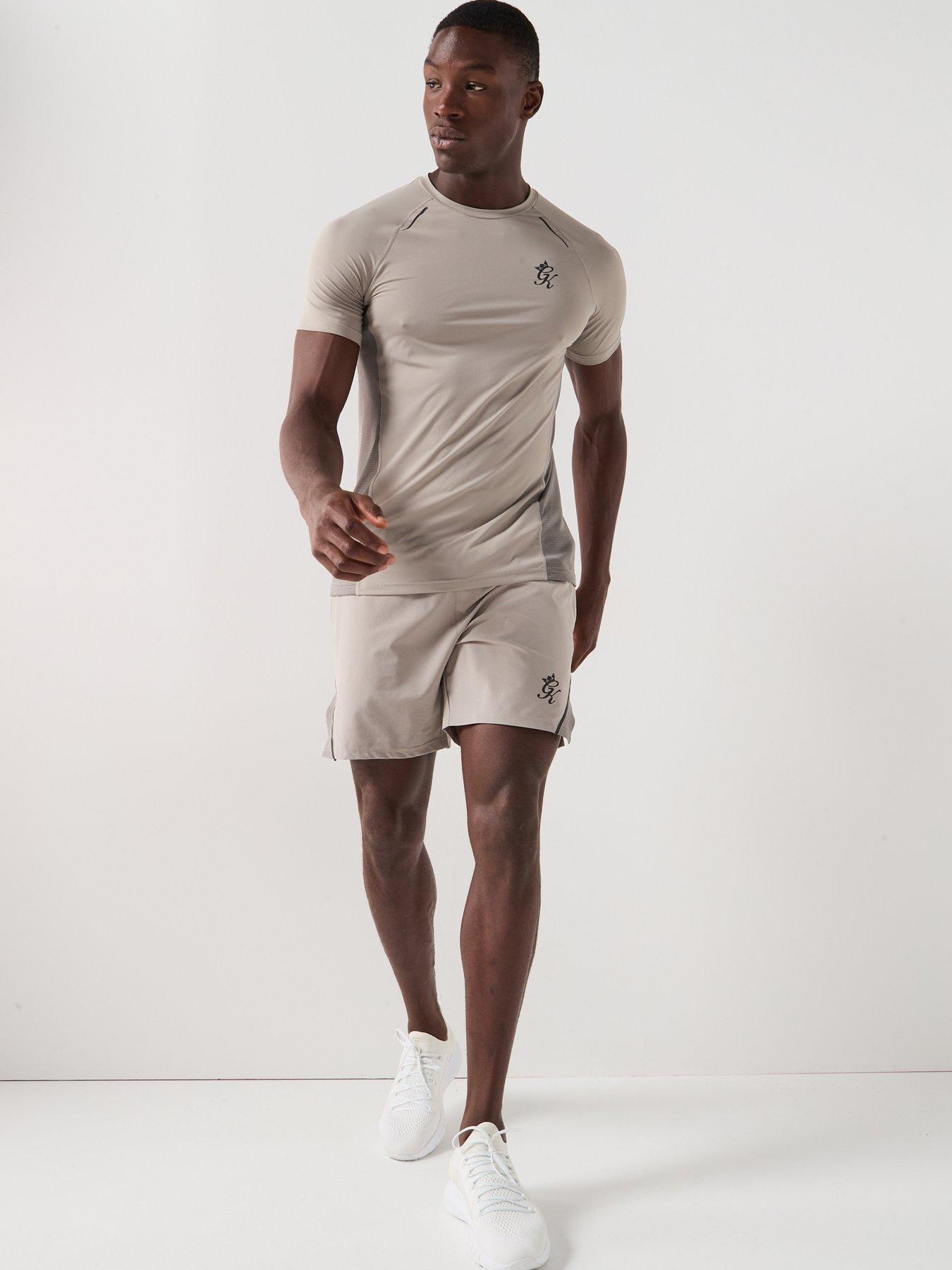 Image 3 of 4 of Gym King Men's Flex 20 Short - Grey