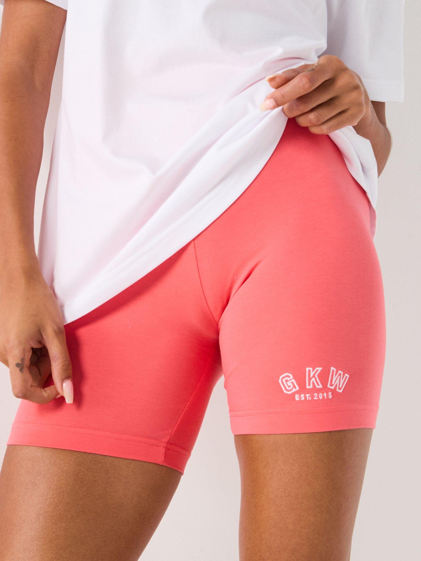Image 4 of 5 of Gym King Women's 5 Inch Cycle Short - Orange