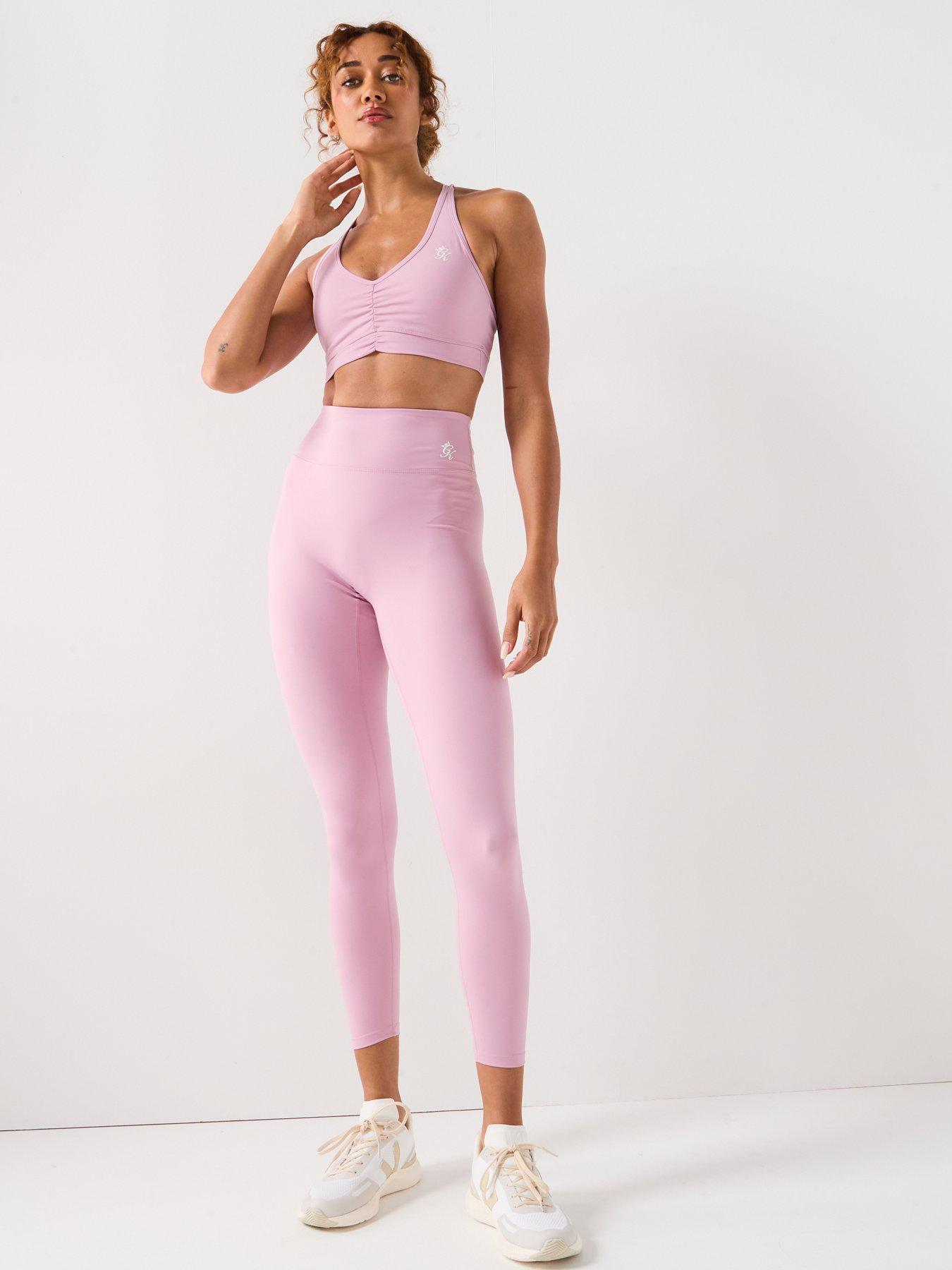 Image 3 of 6 of Gym King Women's 365 Scrunch Bra - Dusky Mauve
