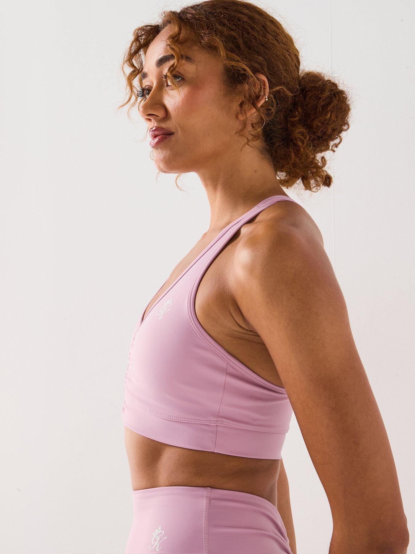 Image 5 of 6 of Gym King Women's 365 Scrunch Bra - Dusky Mauve