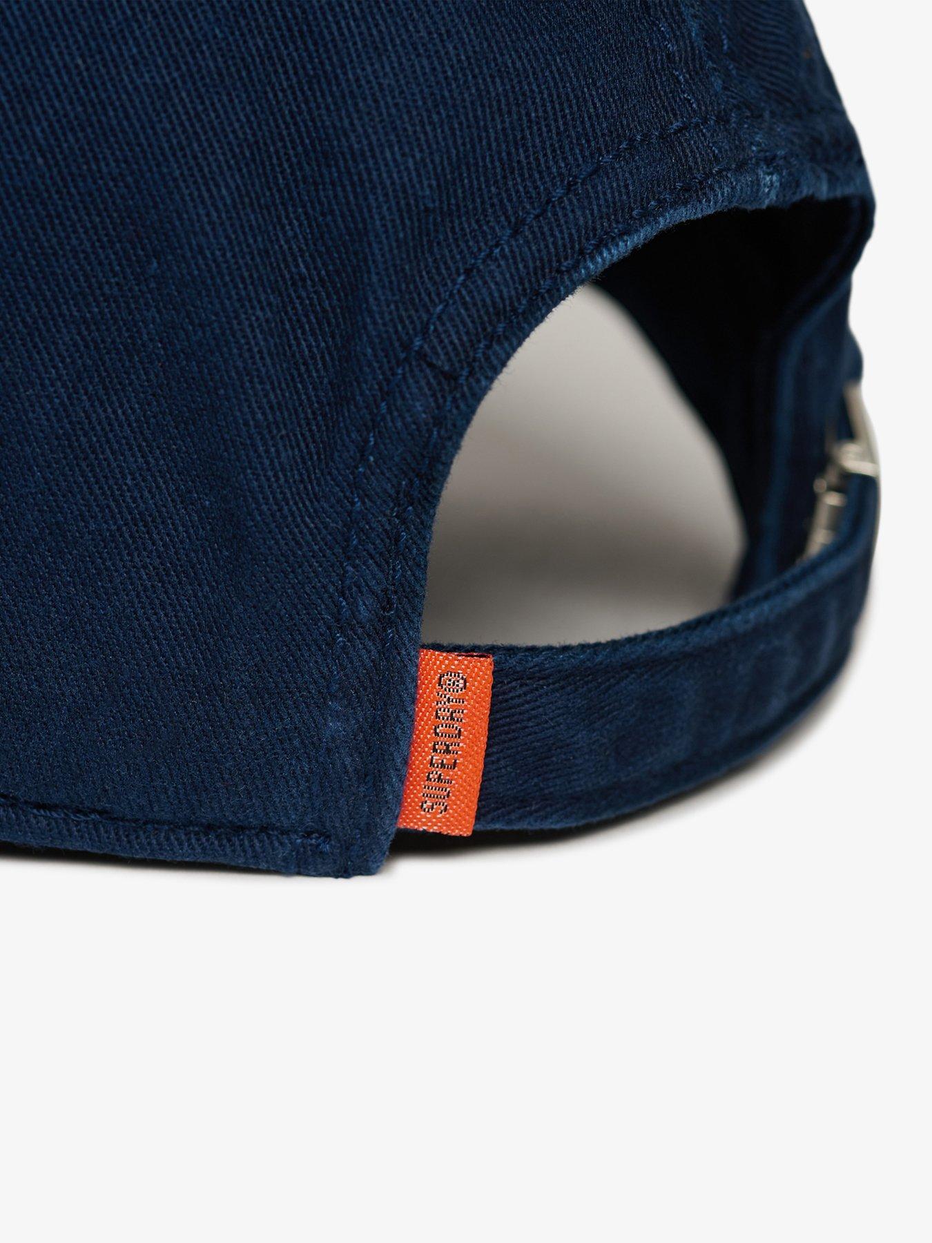 Image 4 of 4 of Superdry Varsity Logo Trucker Cap -Dark Blue