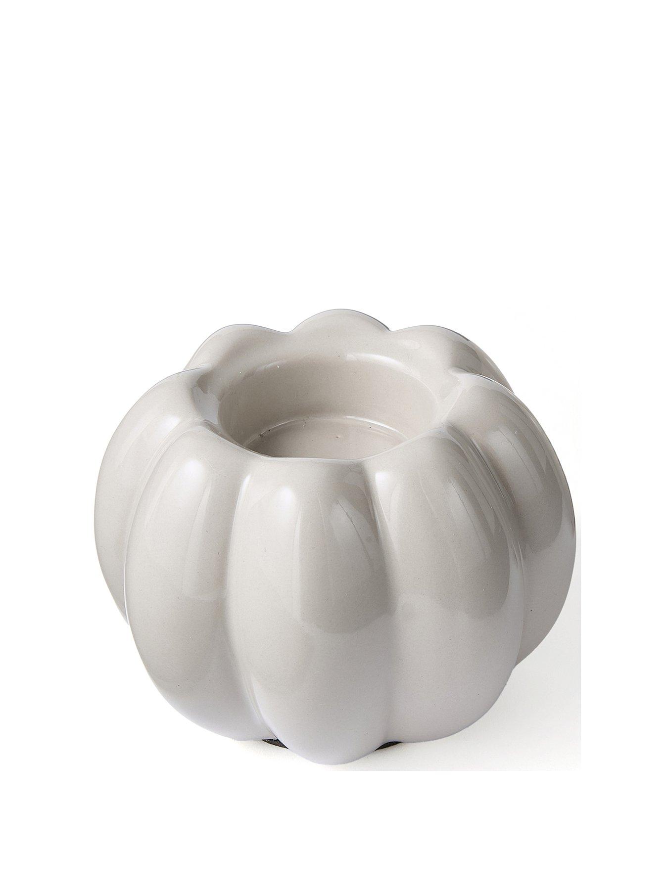 stillFront image of the-very-collection-pumpkin-candle-holder