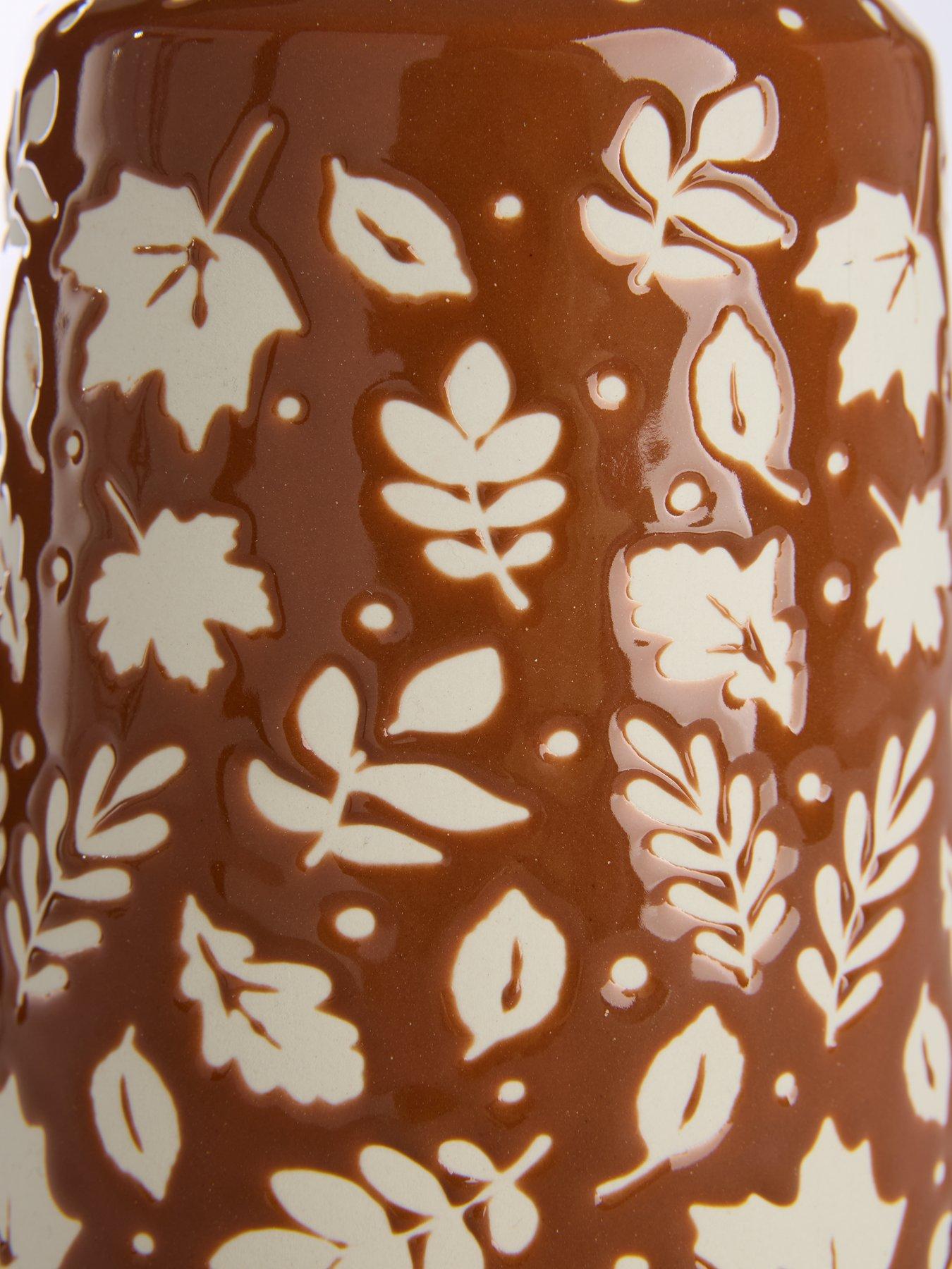 Image 5 of 6 of Very Home Botanical Printed Bottle Styled Vase
