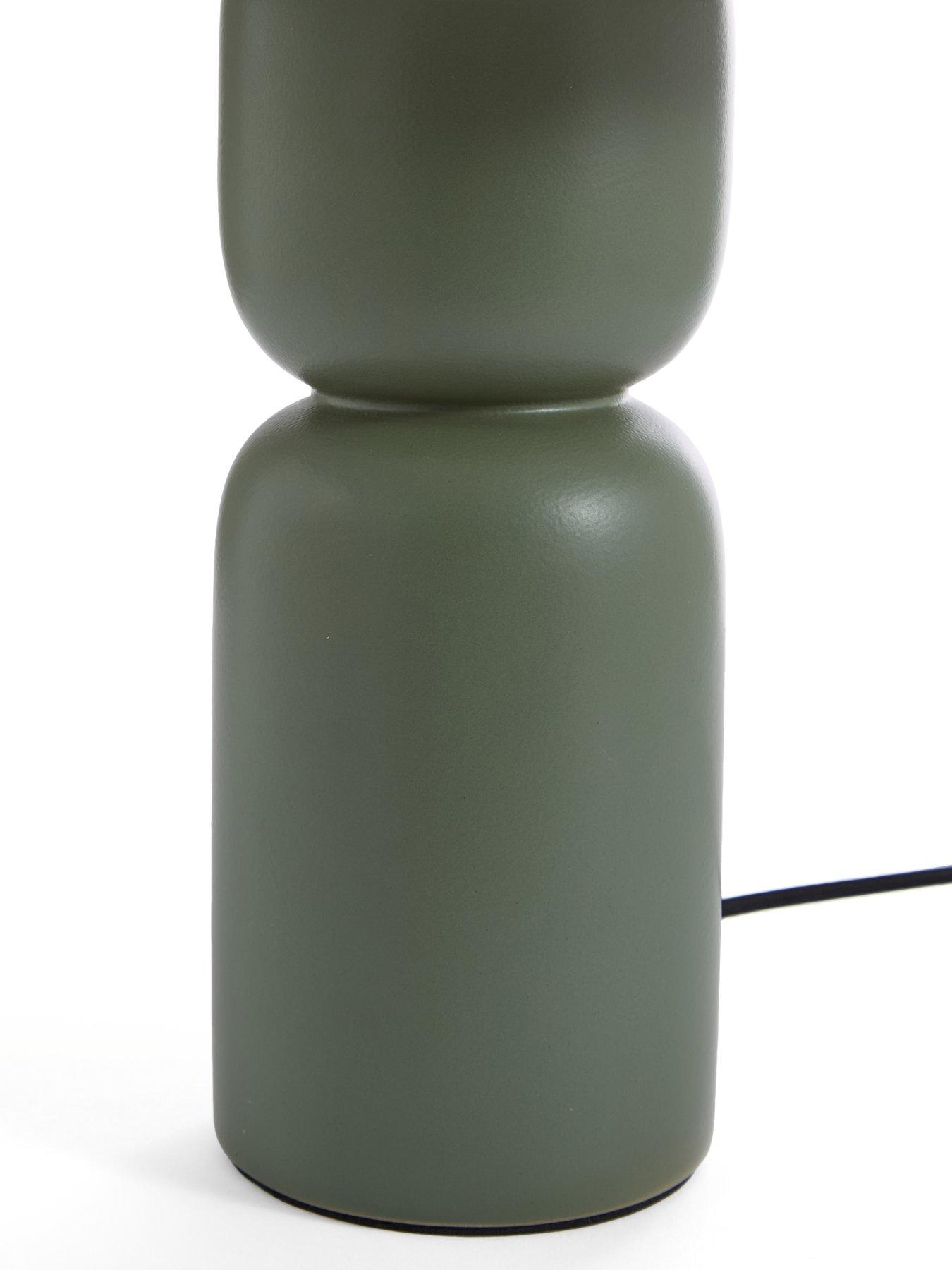 Image 5 of 6 of Very Home Green Totem Table Lamp