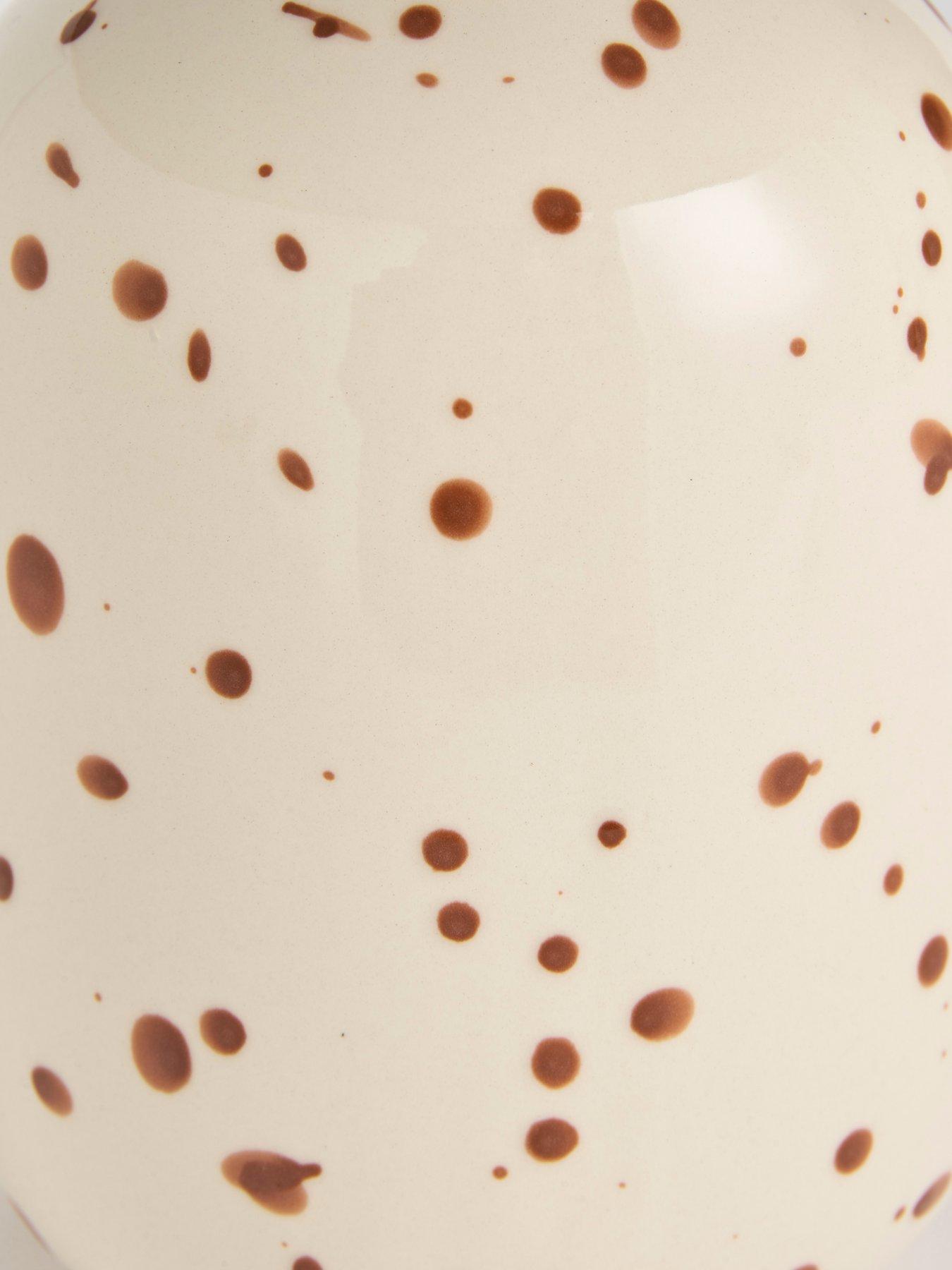 Image 5 of 5 of Very Home Speckled Ceramic Table Lamp