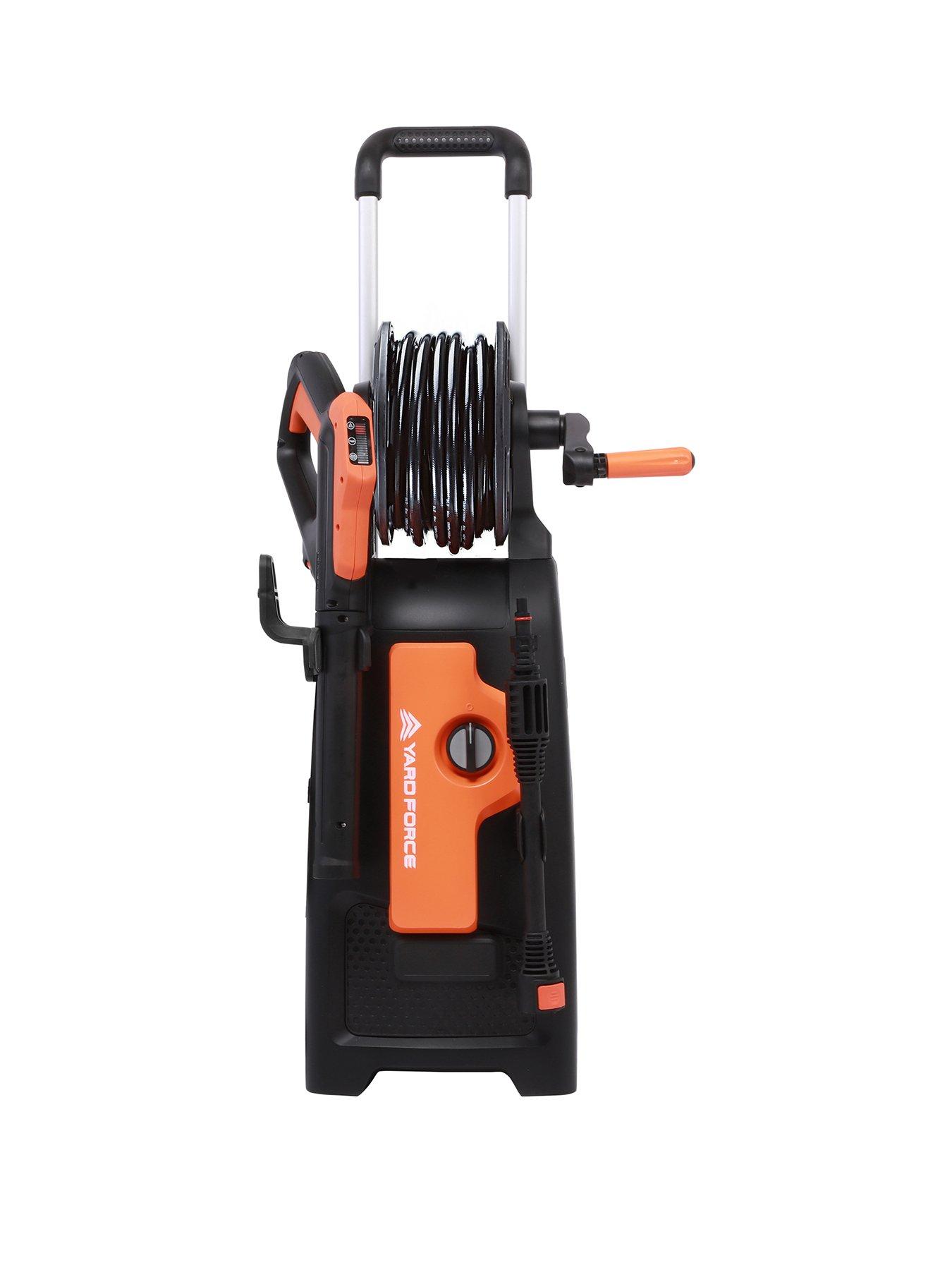 Yard Force 2200W High Pressure Washer with 165Bar Max Pressure and 450L/h Flow Rate - EW U15E