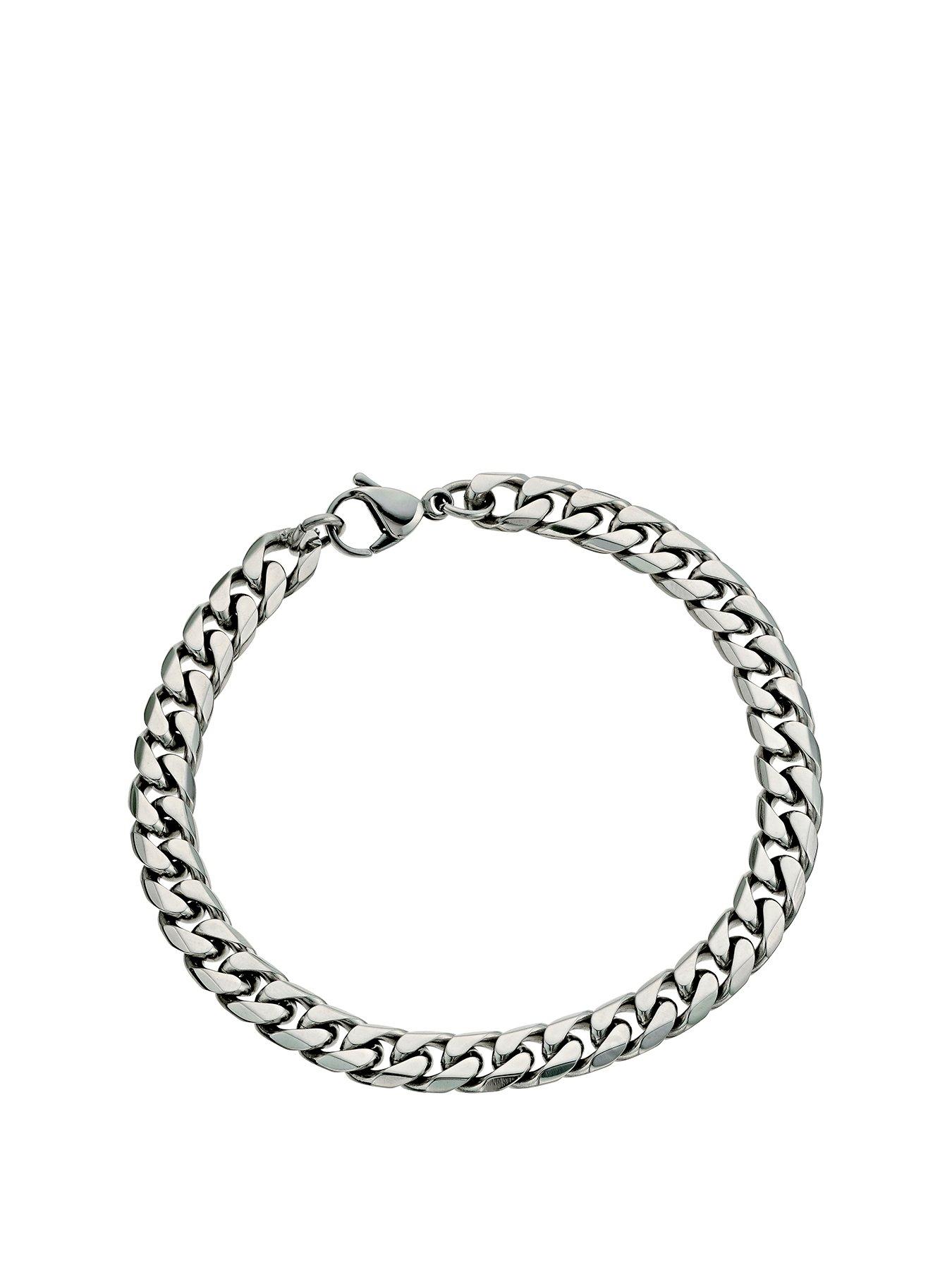 h-samuel-stainless-steel-bracelet-85-curb-bracelet