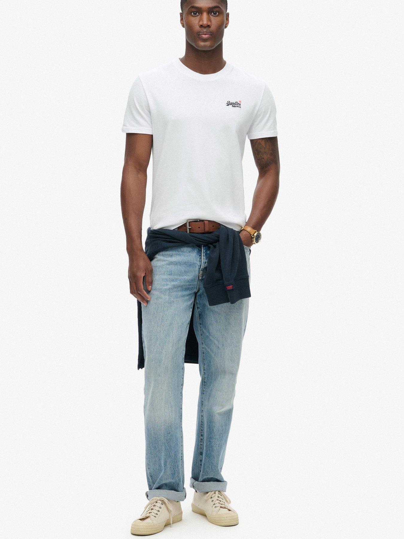  image of superdry-essential-contrast-embroidered-t-shirt-white