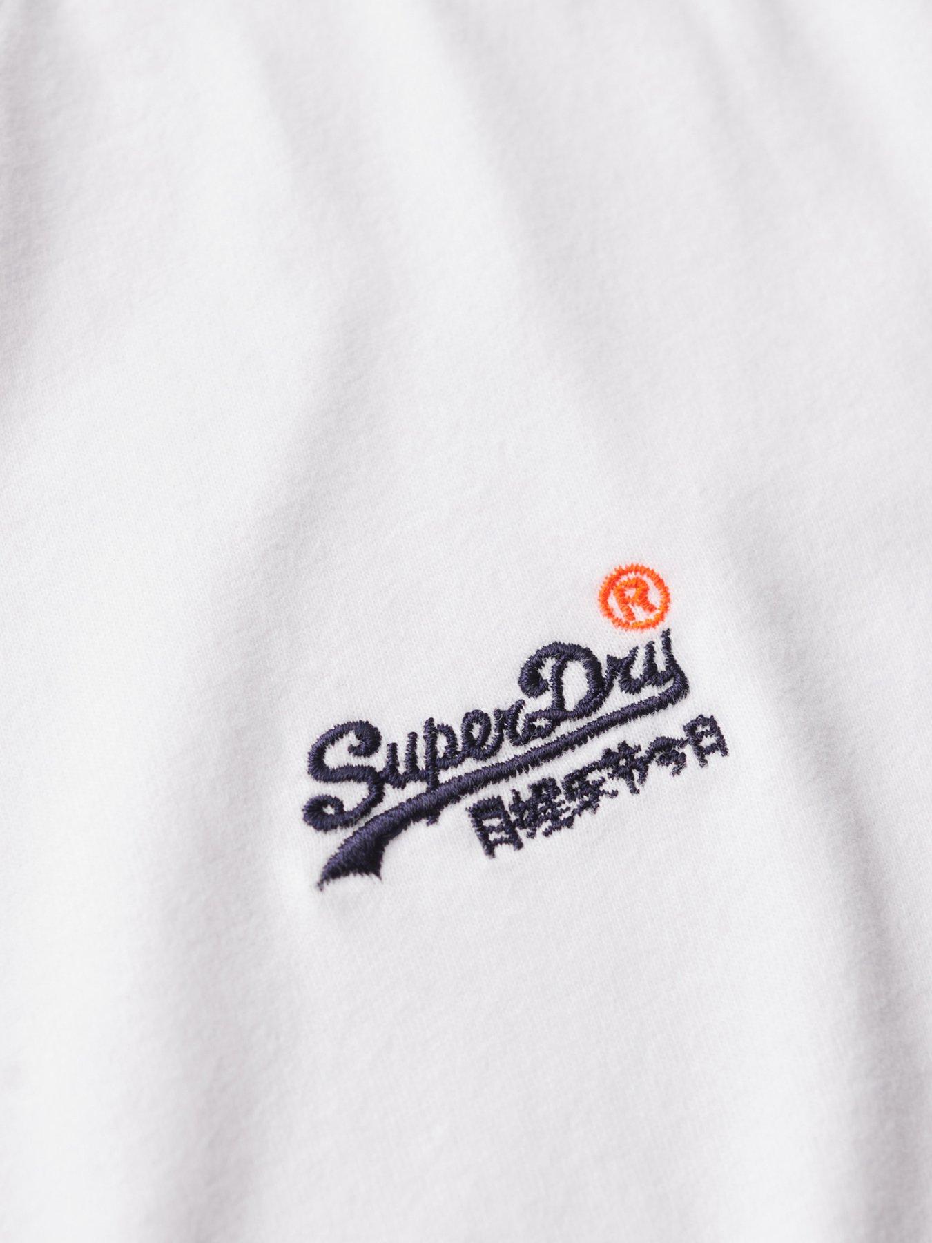  image of superdry-essential-contrast-embroidered-t-shirt-white