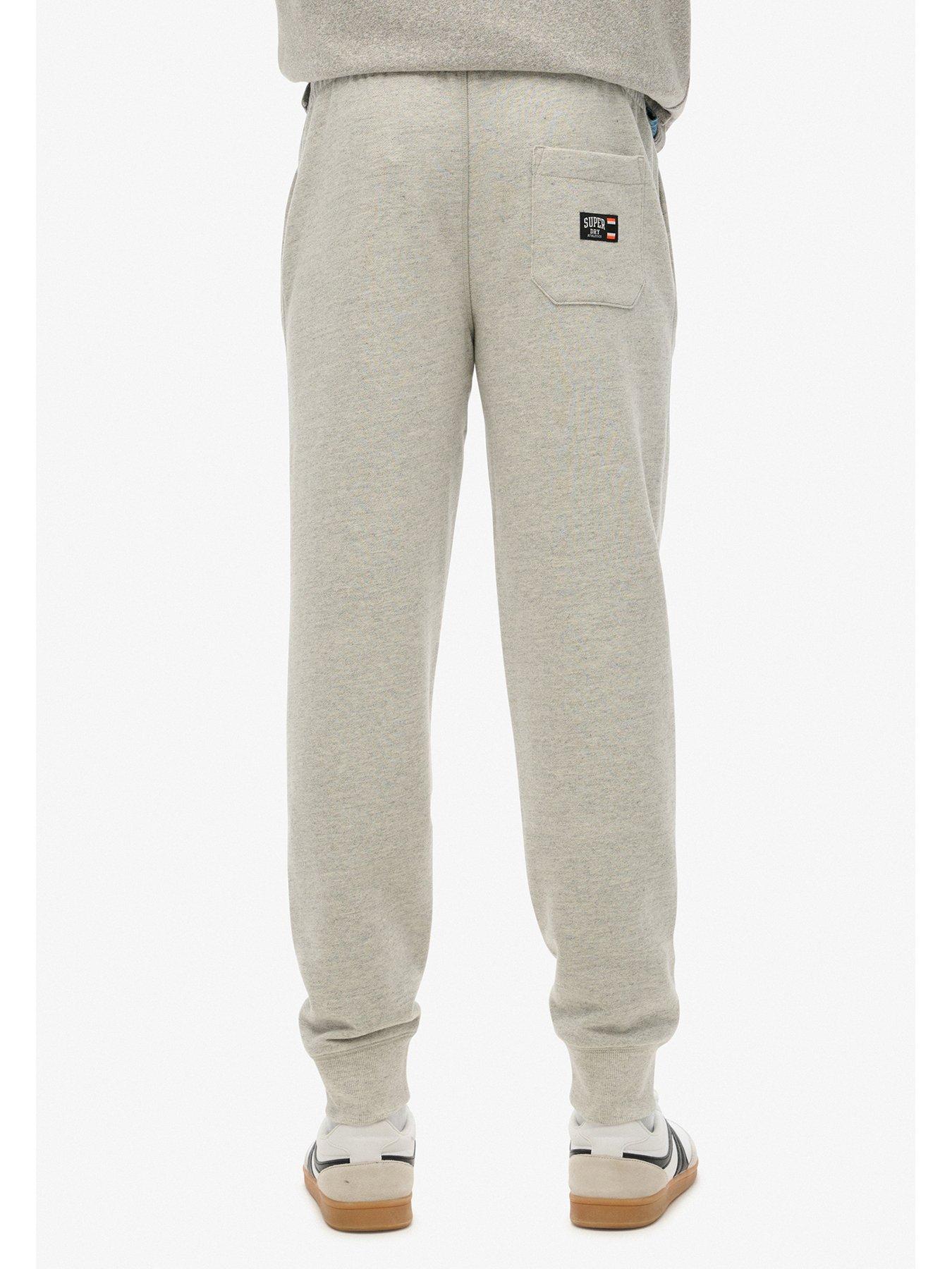  image of superdry-essential-logo-joggers-grey
