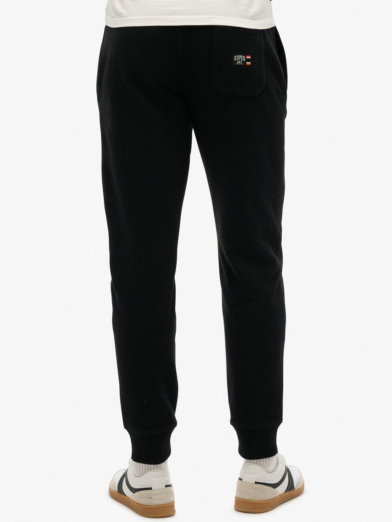  image of superdry-essential-logo-joggers-black