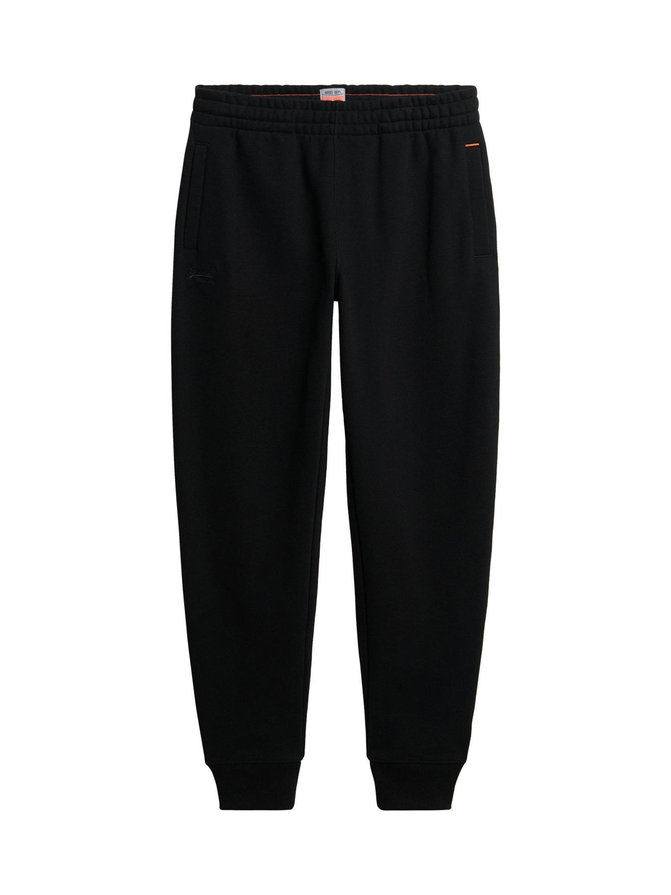  image of superdry-essential-logo-joggers-black