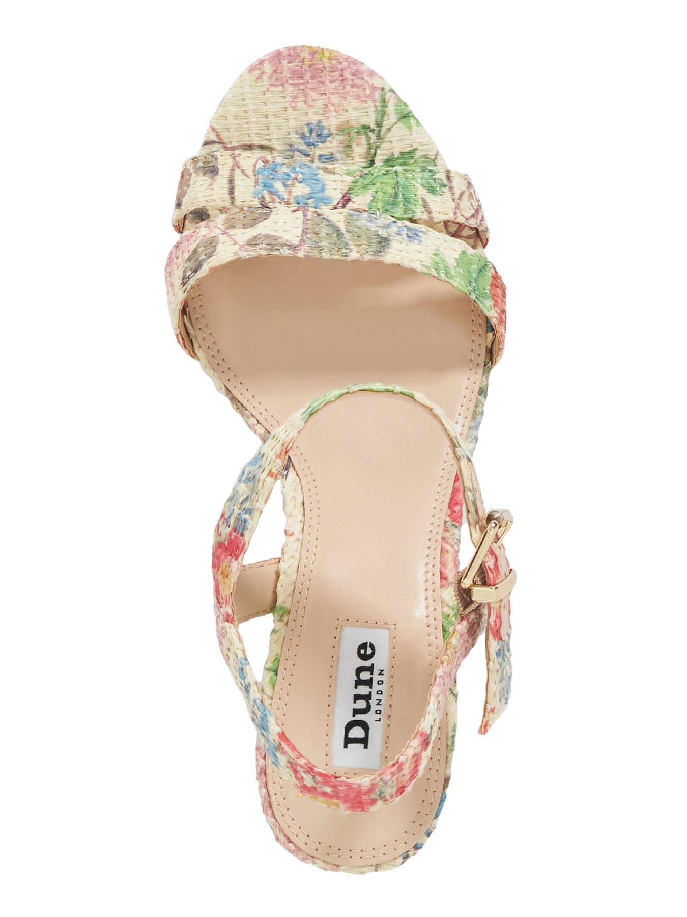  image of dune-london-wide-fit-merisa-block-heel-sandals-multi