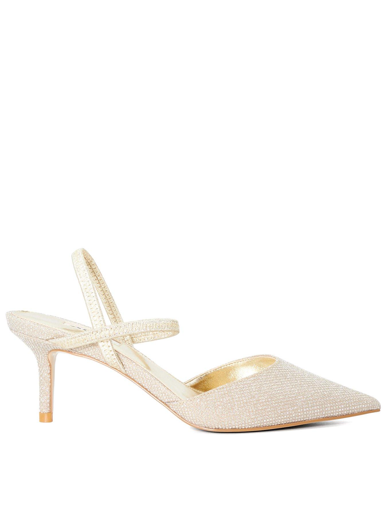 dune-london-wide-fit-classical-pointed-courts-with-elasticated-straps-gold